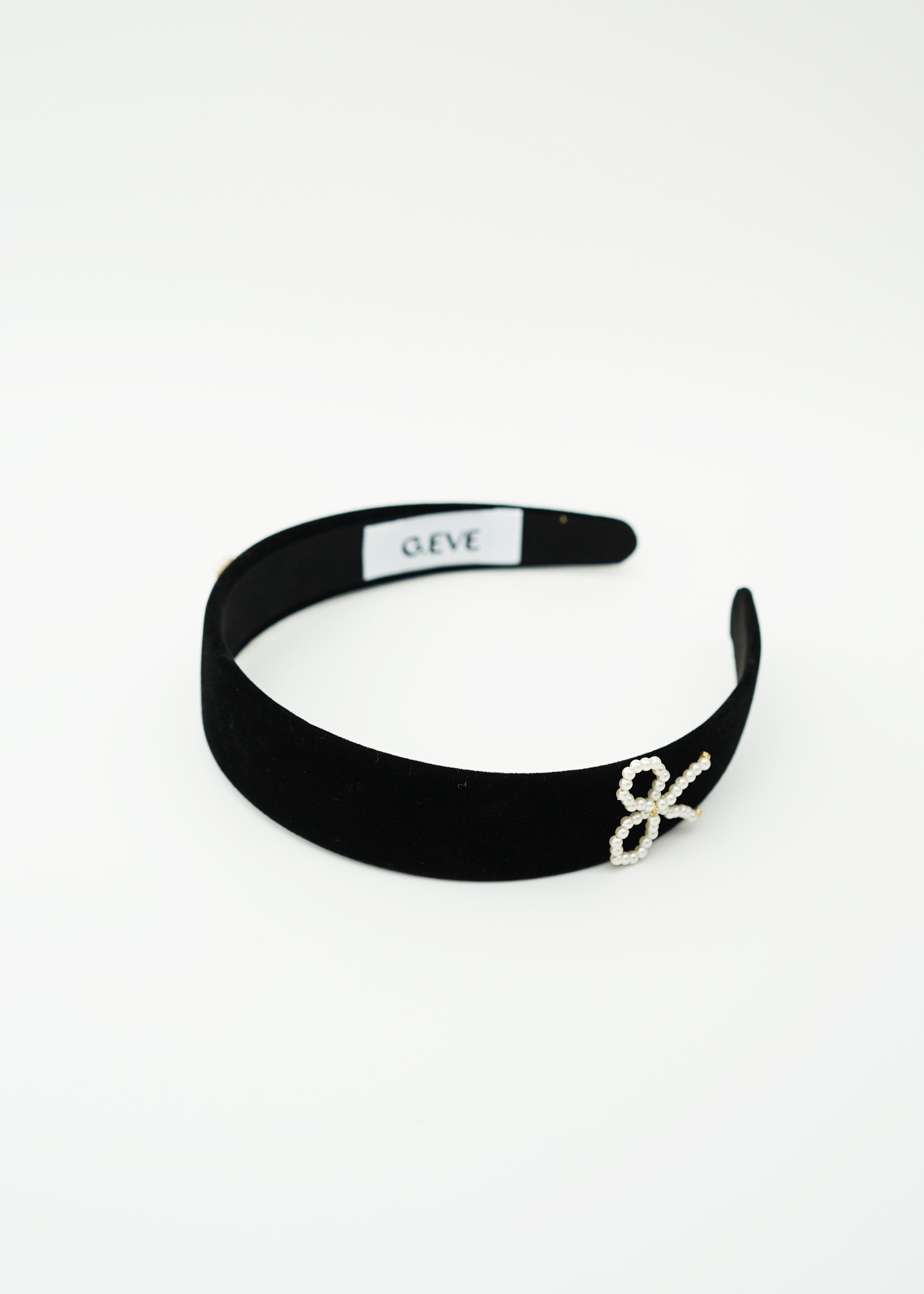 Haarreif Ribbon Pearl