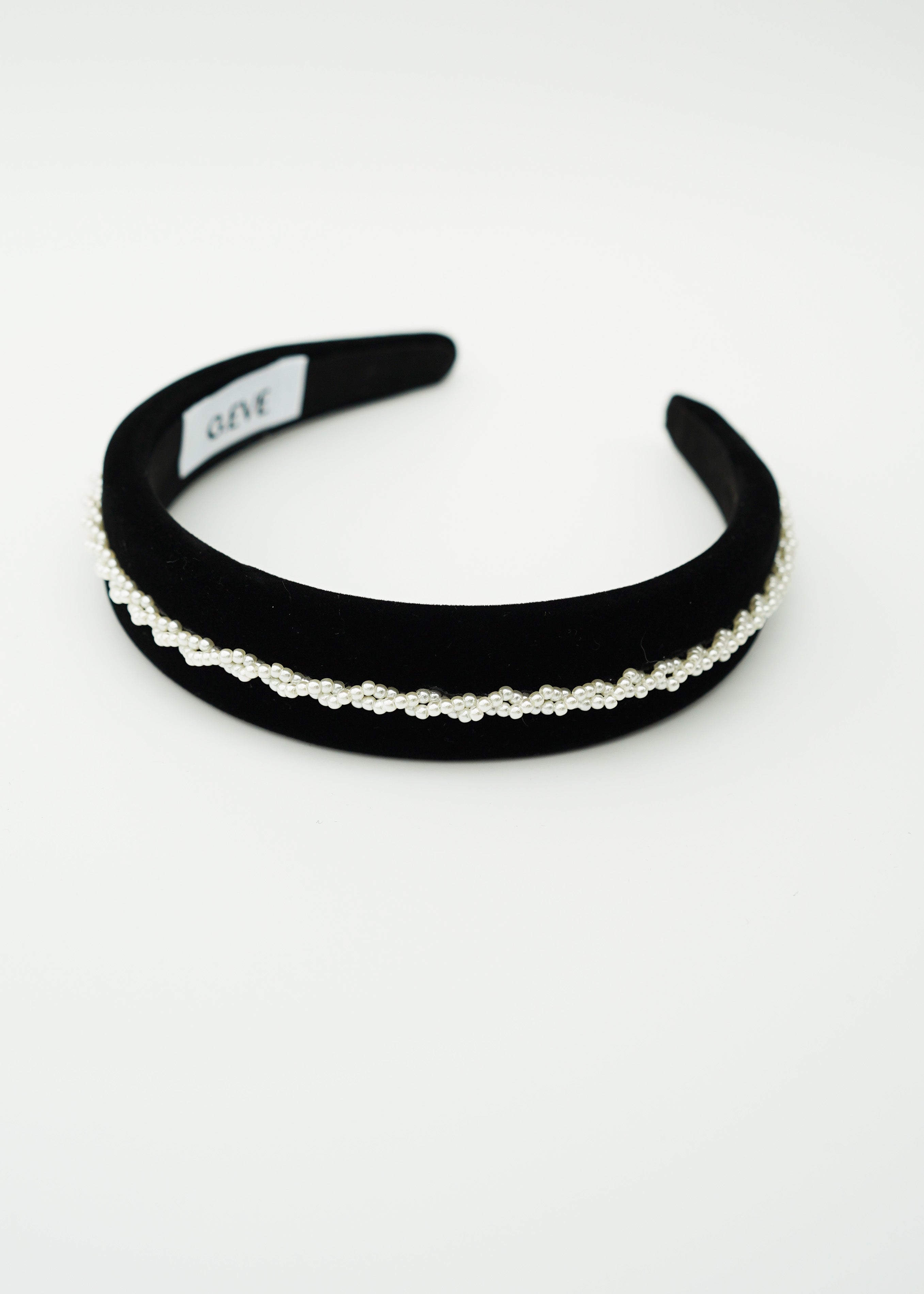 Haarreif Ribbon Pearl