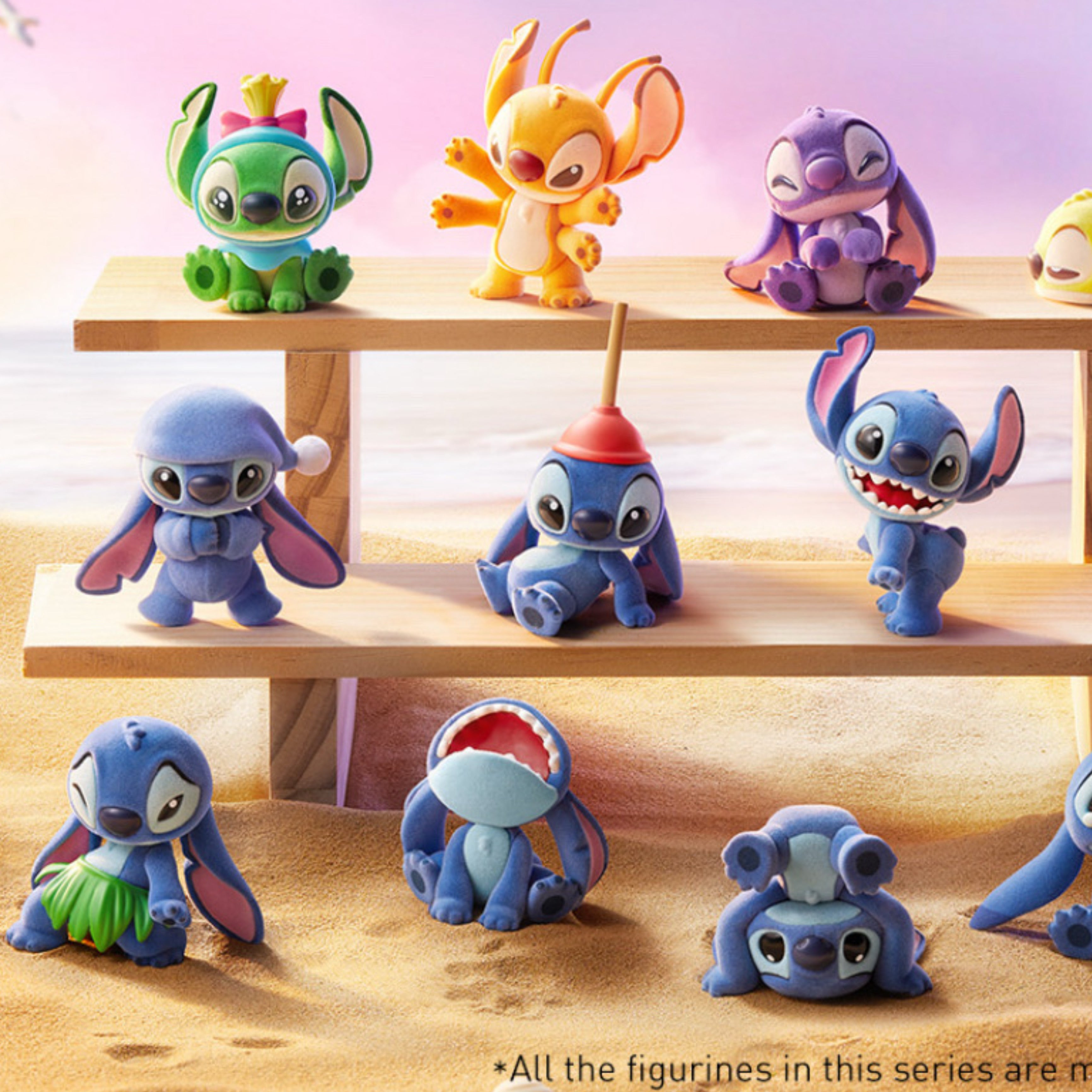Pop Mart Disney Stitch DIY Anhänger