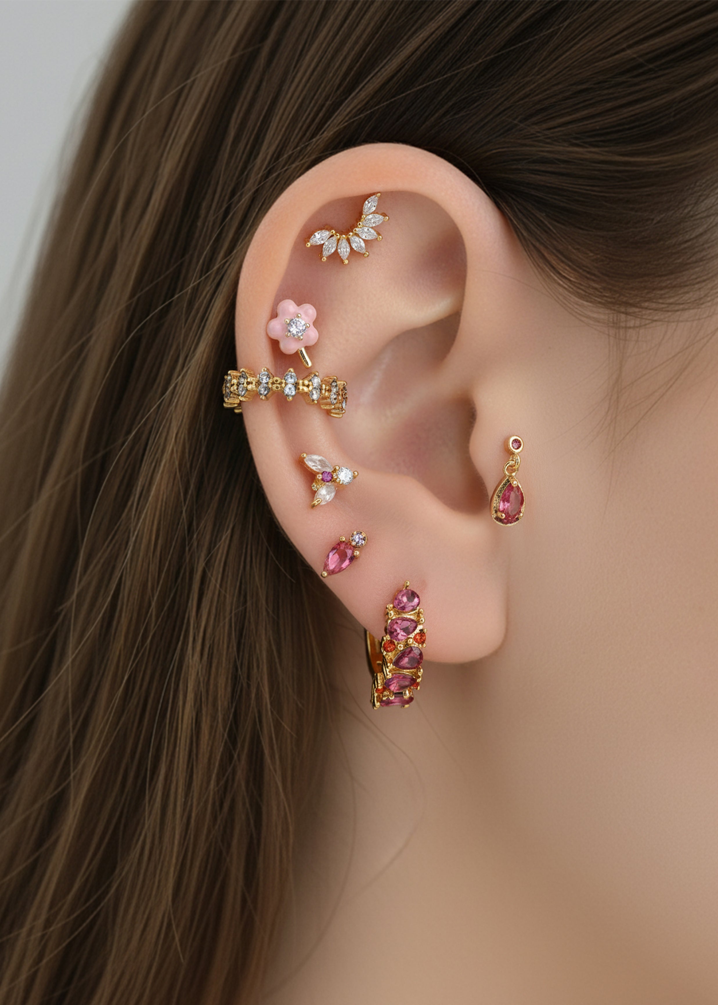 Velvet Bloom Earring