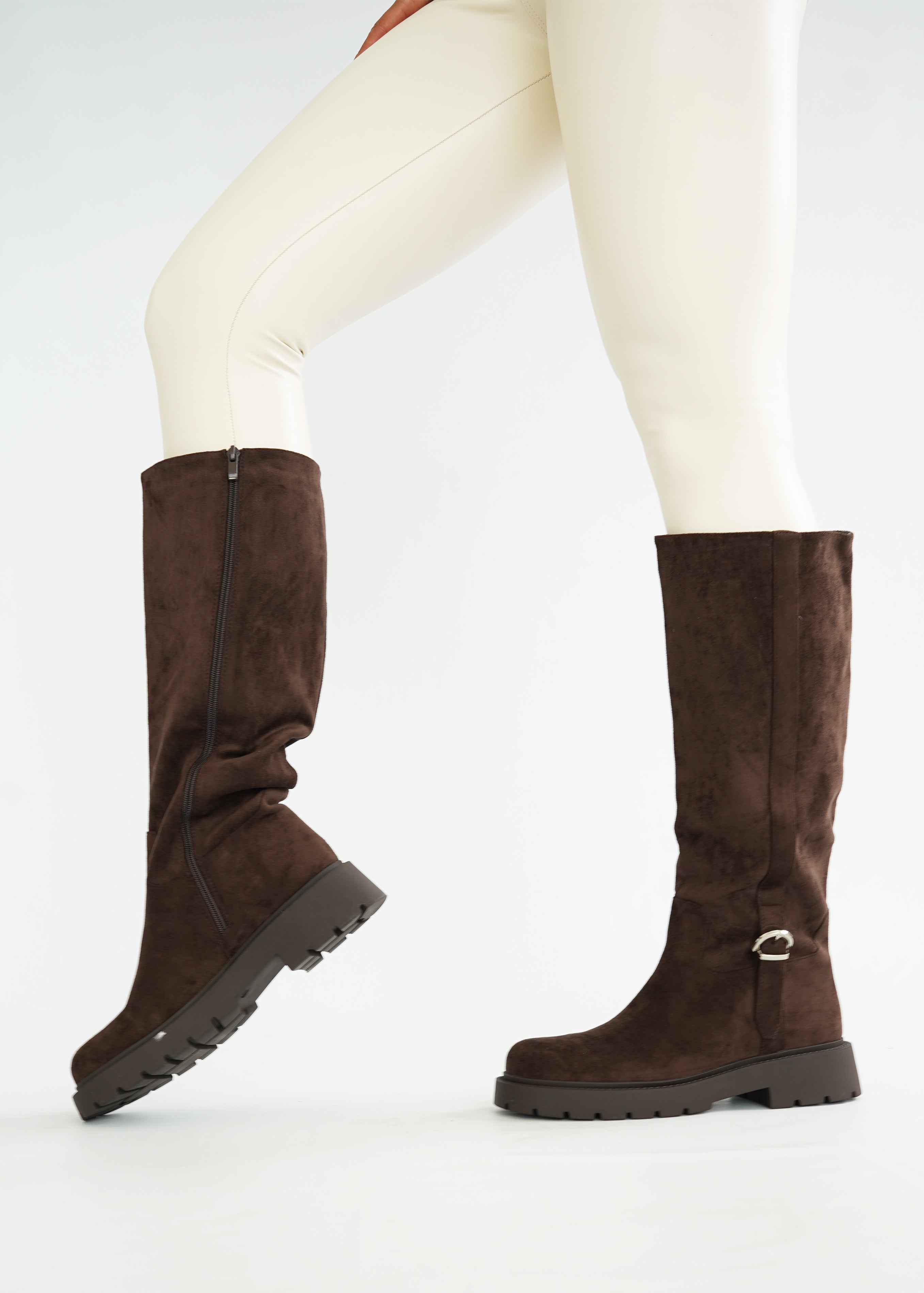 Wildleder Stiefel Löwe
