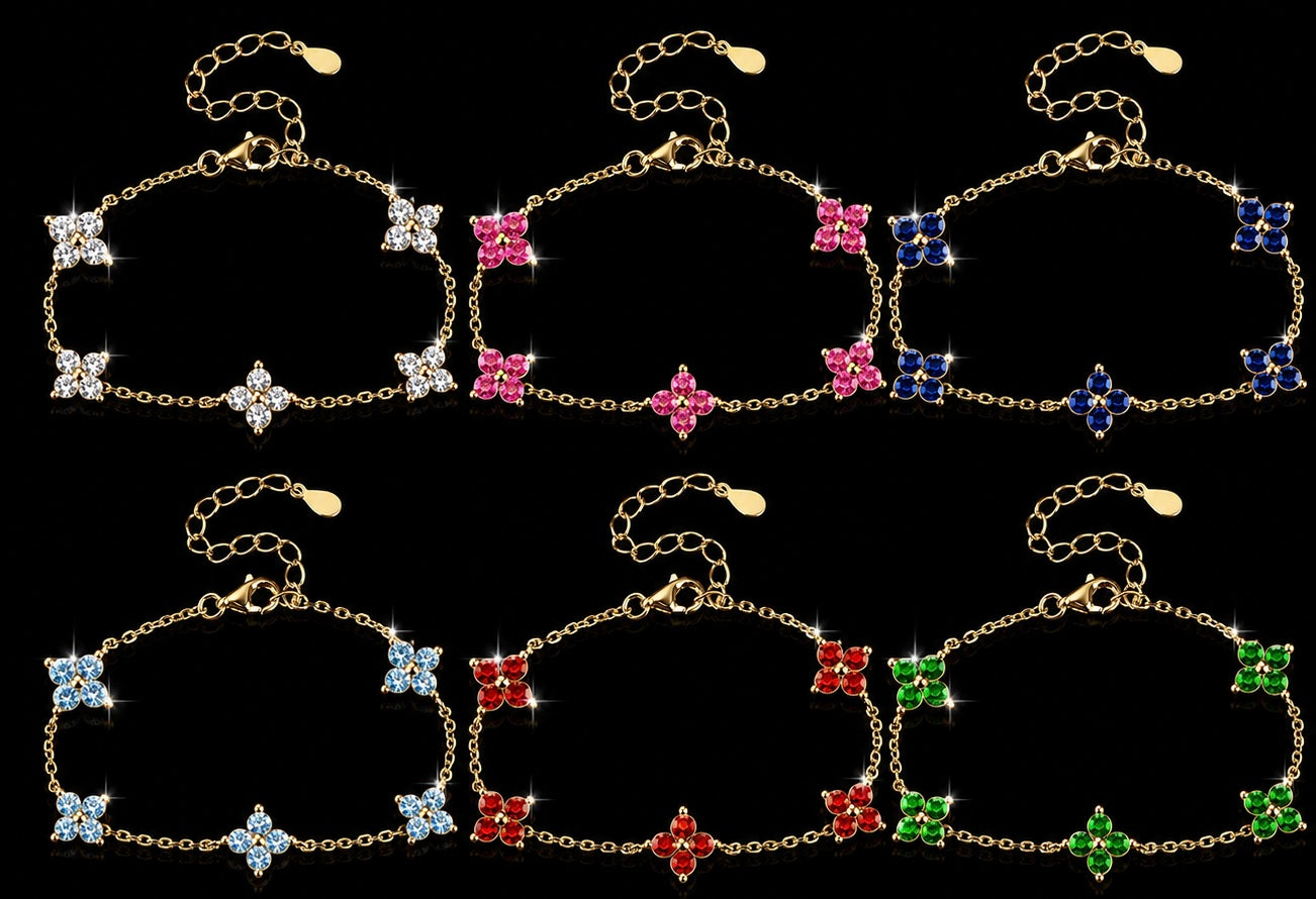 G.EVE Diamonds 4Leaf bracelet