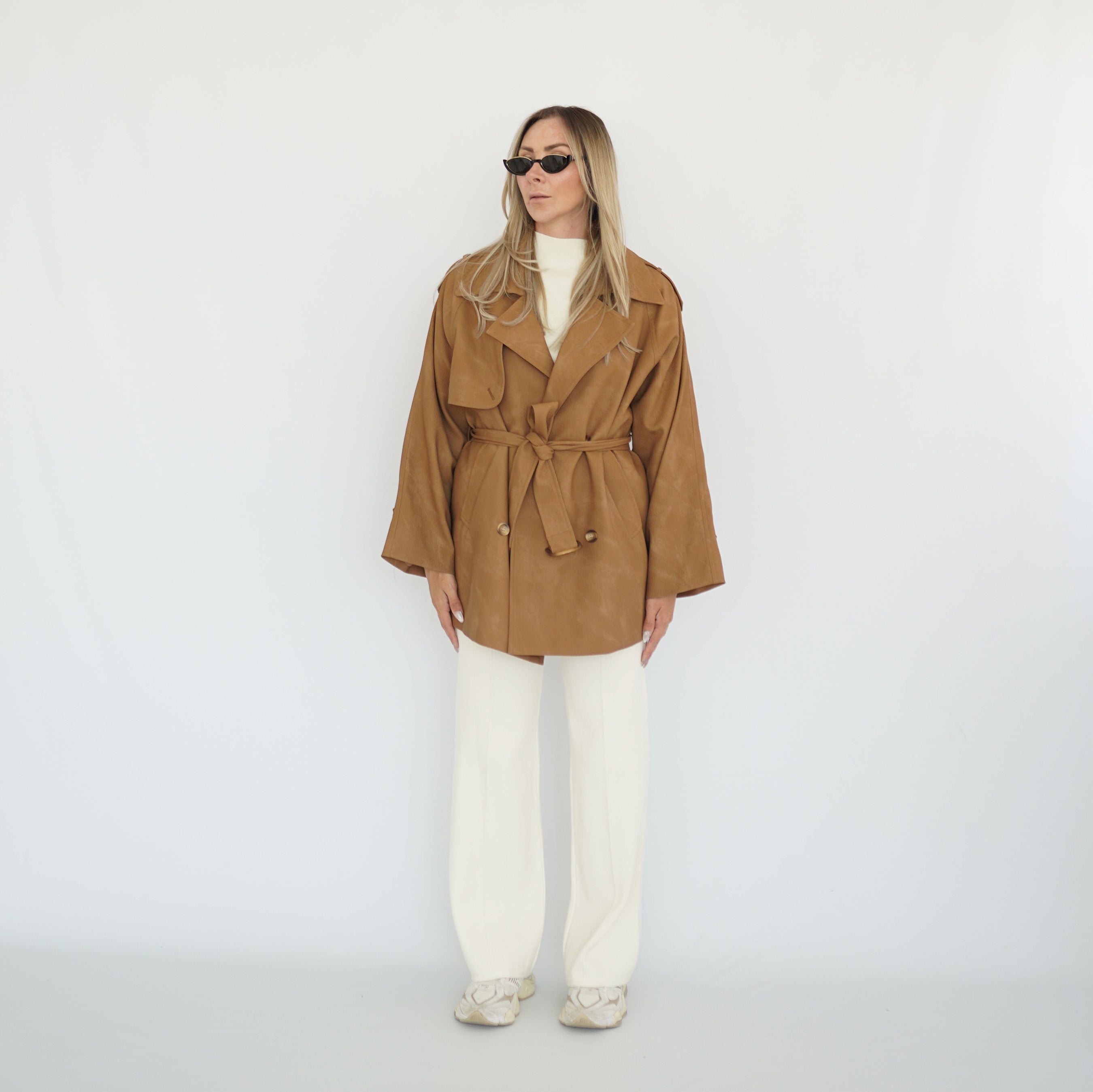 Soft Sand Trenchcoat