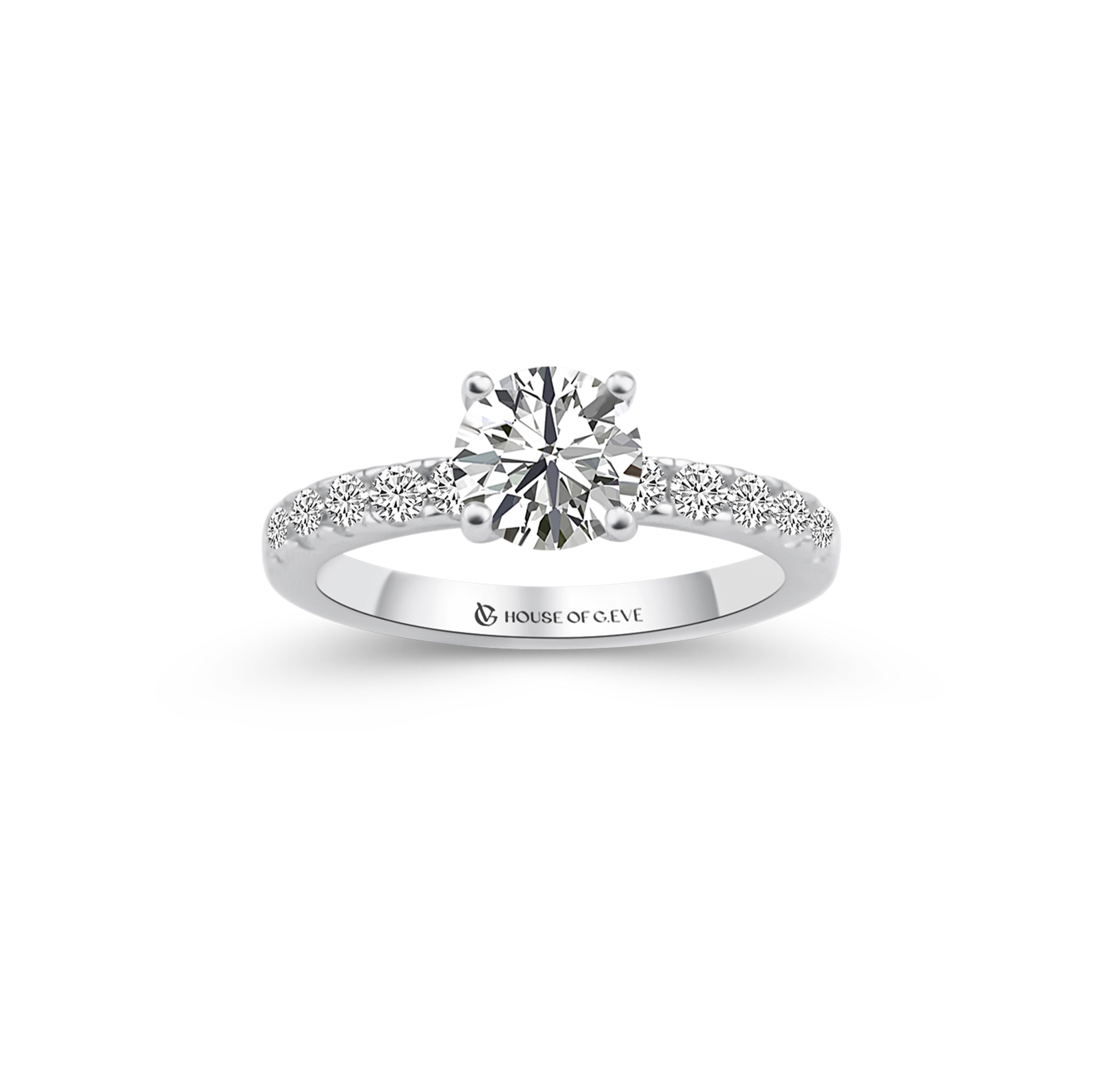 Adea Ring | 1ct Moissanit