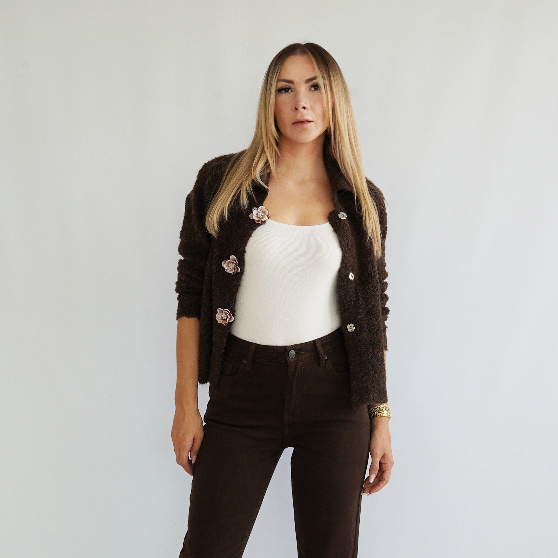 Cardigan Chocolate