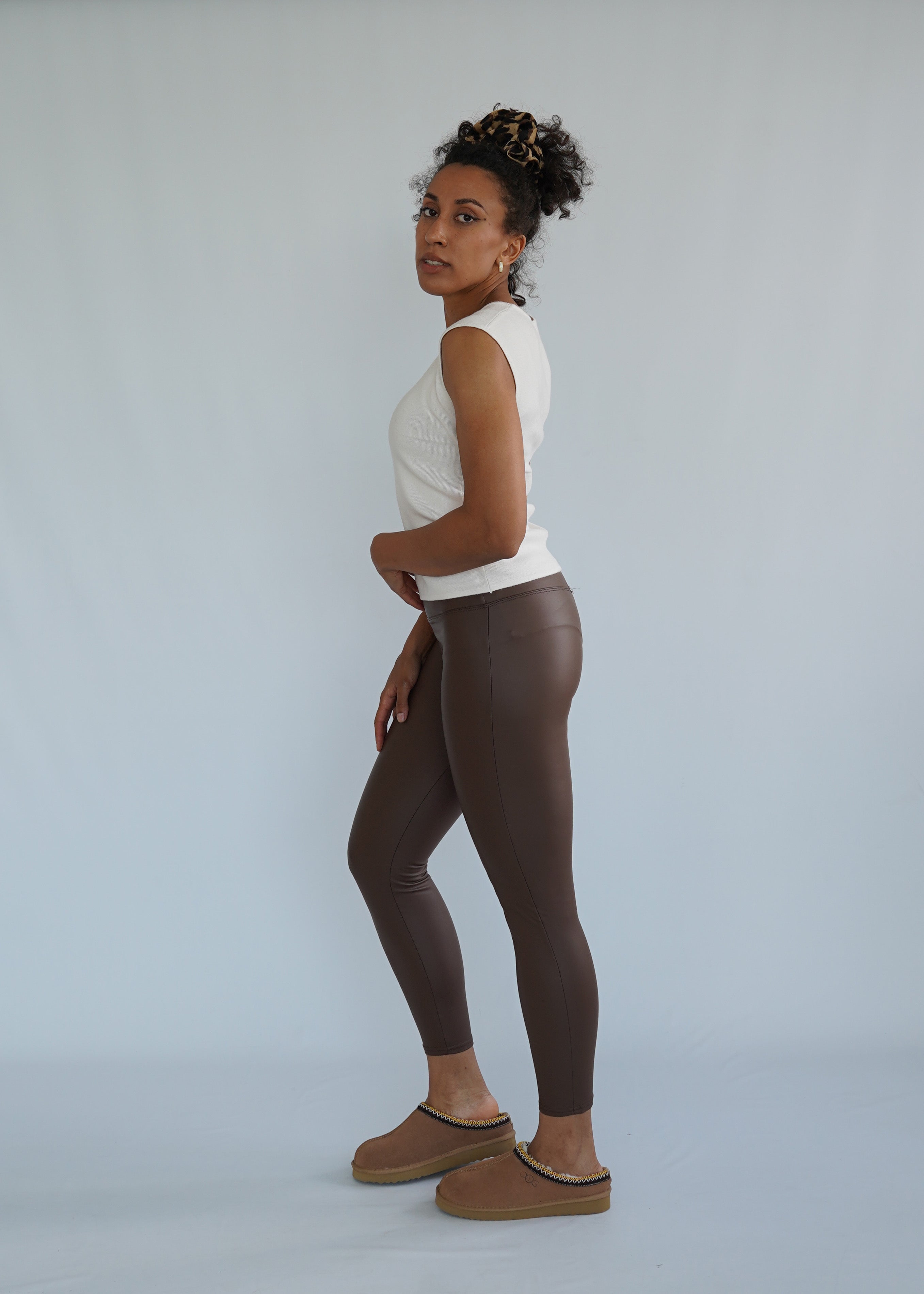 Kunstleder Leggings