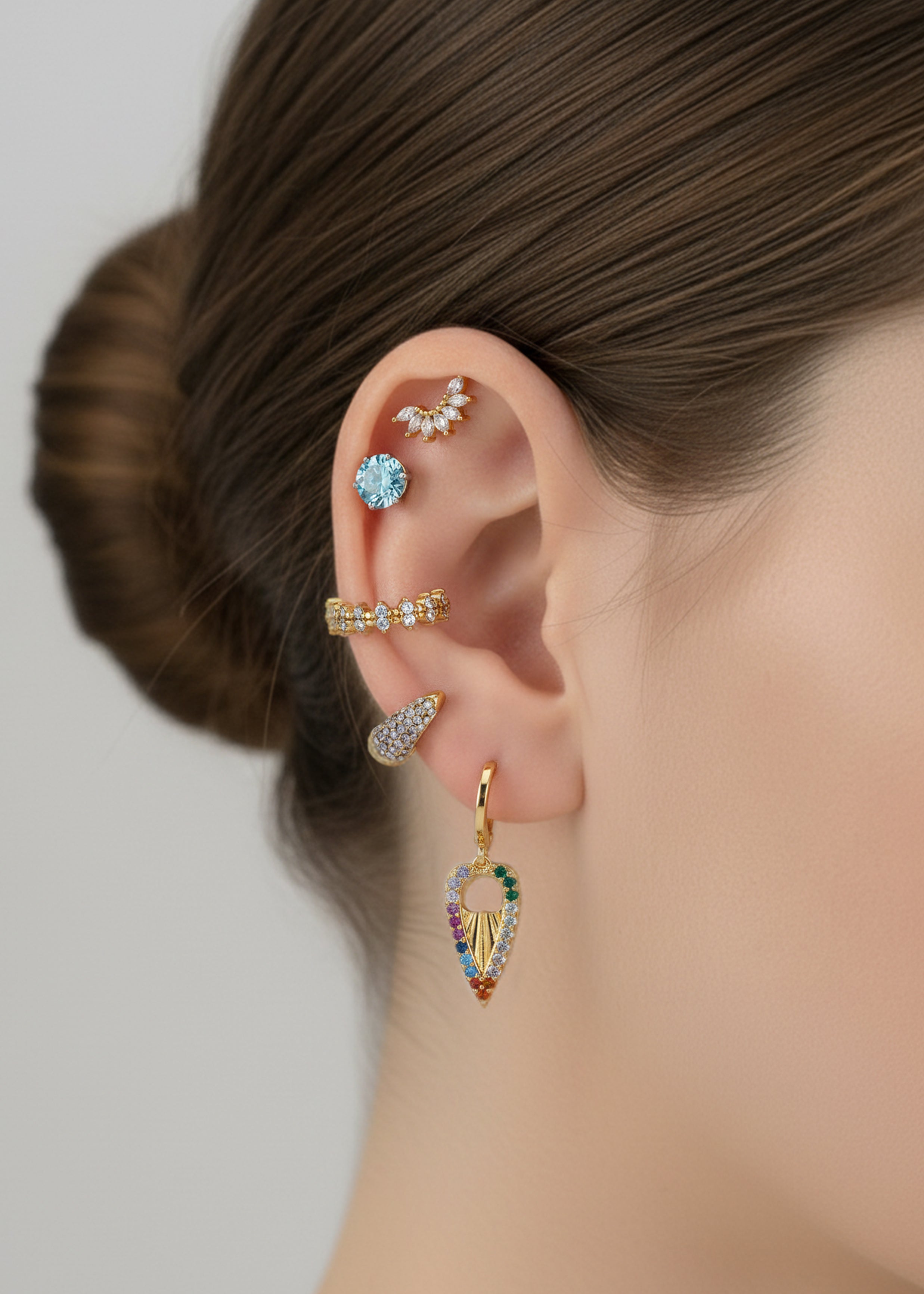 Aurora Glow Earring