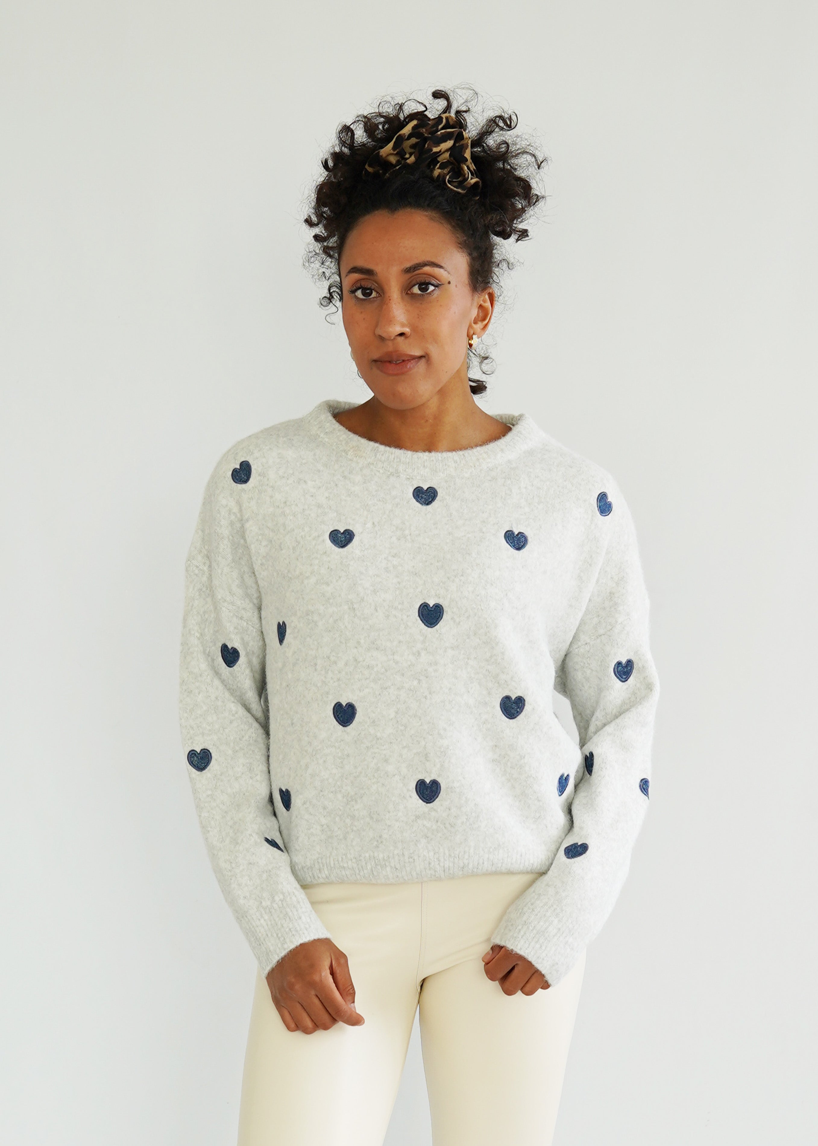 Herz Pullover