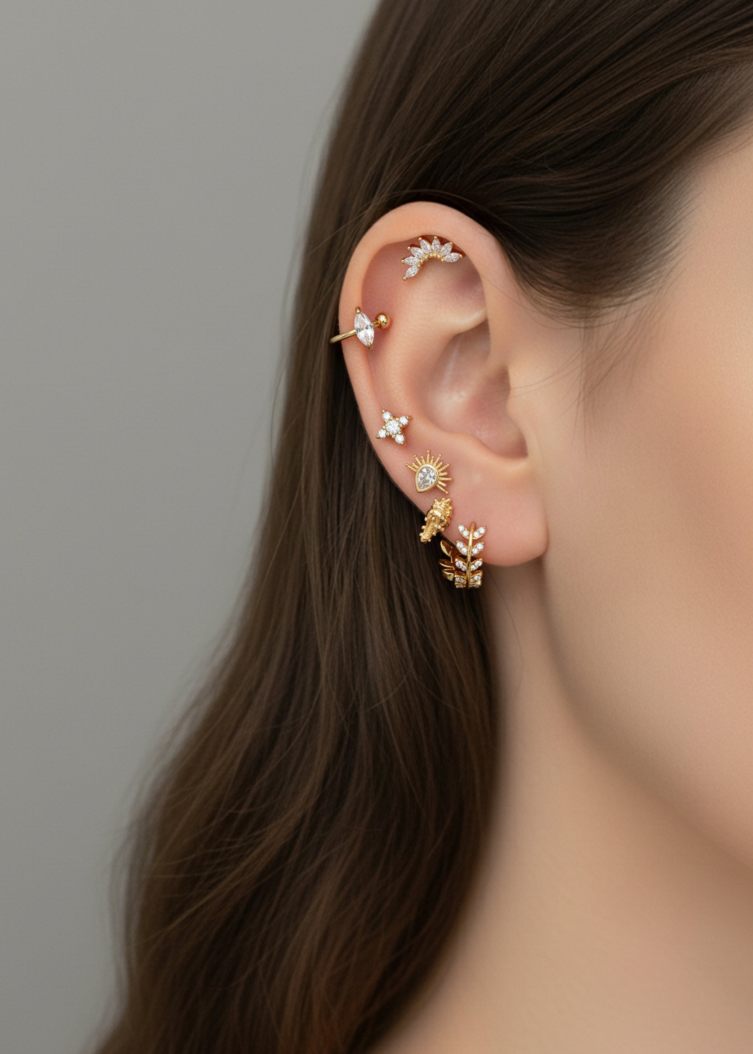 Regal Shine Earring