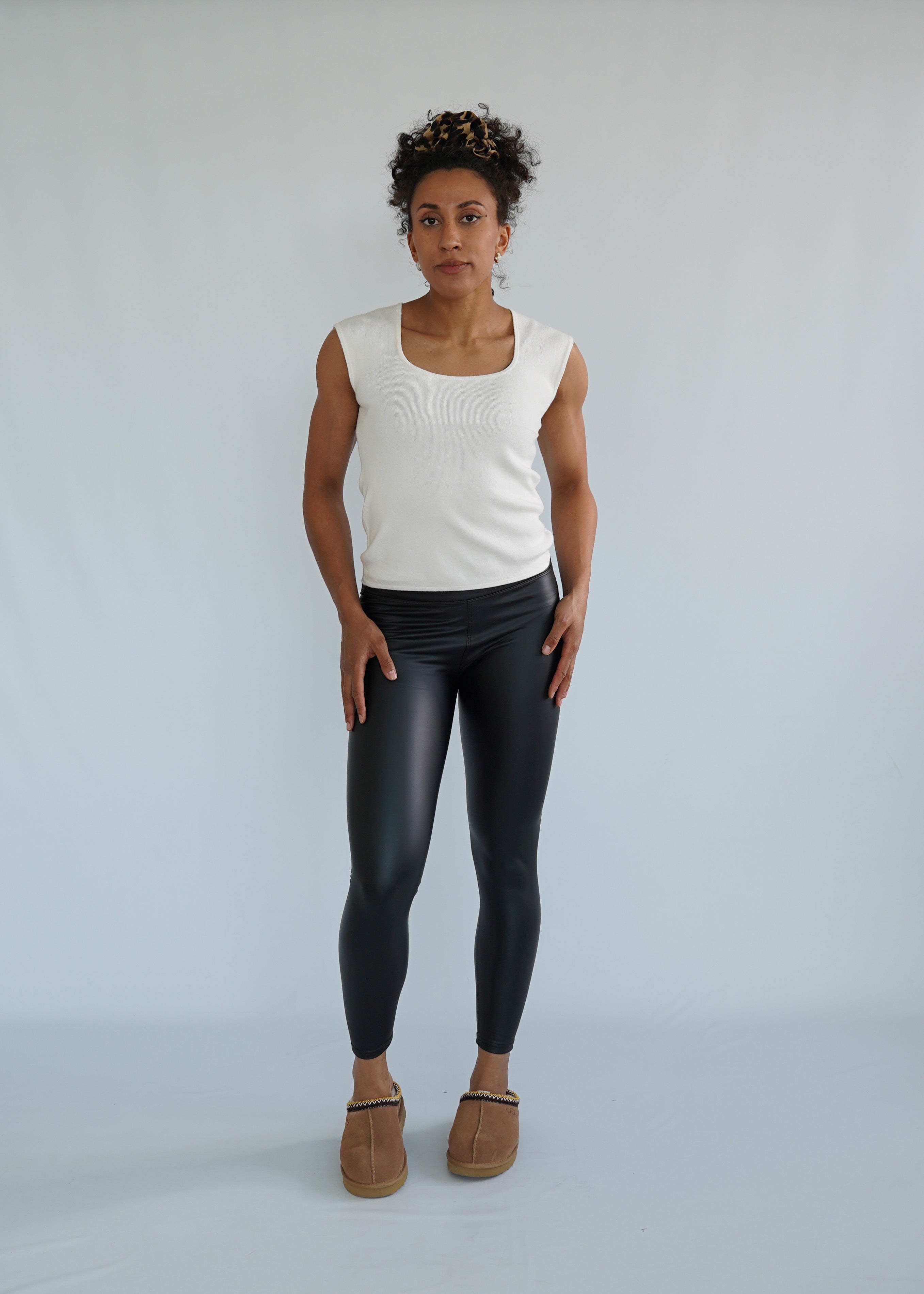 Kunstleder Leggings