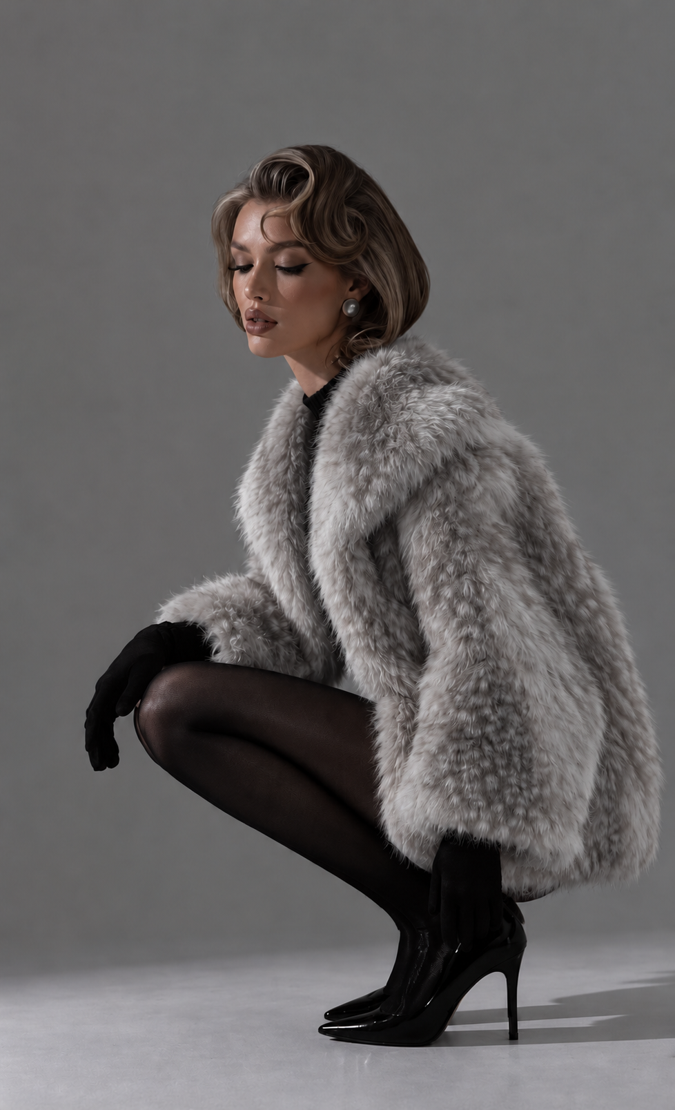Bambi Lux Fell Jacke G.EVE