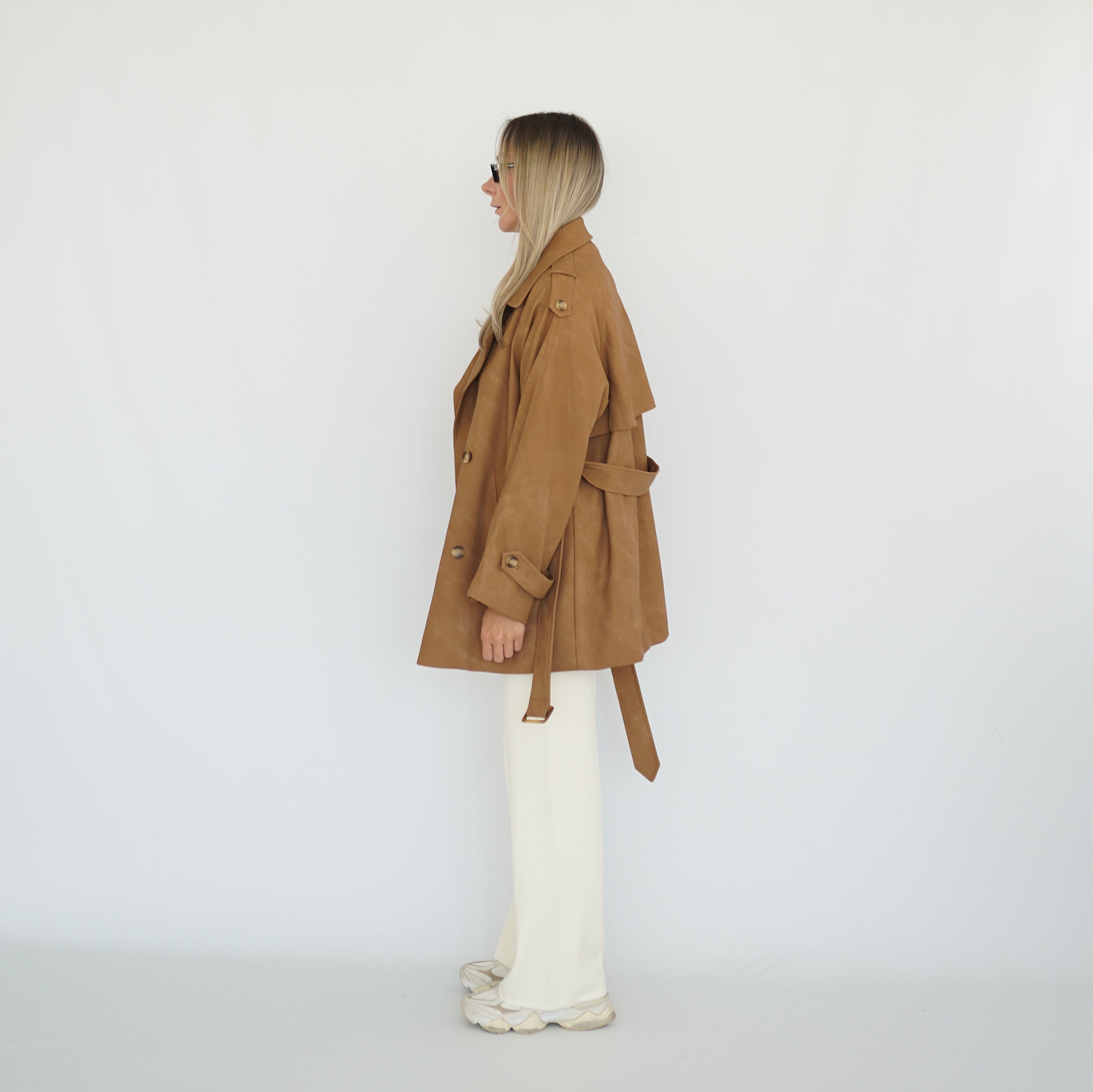 Soft Sand Trenchcoat