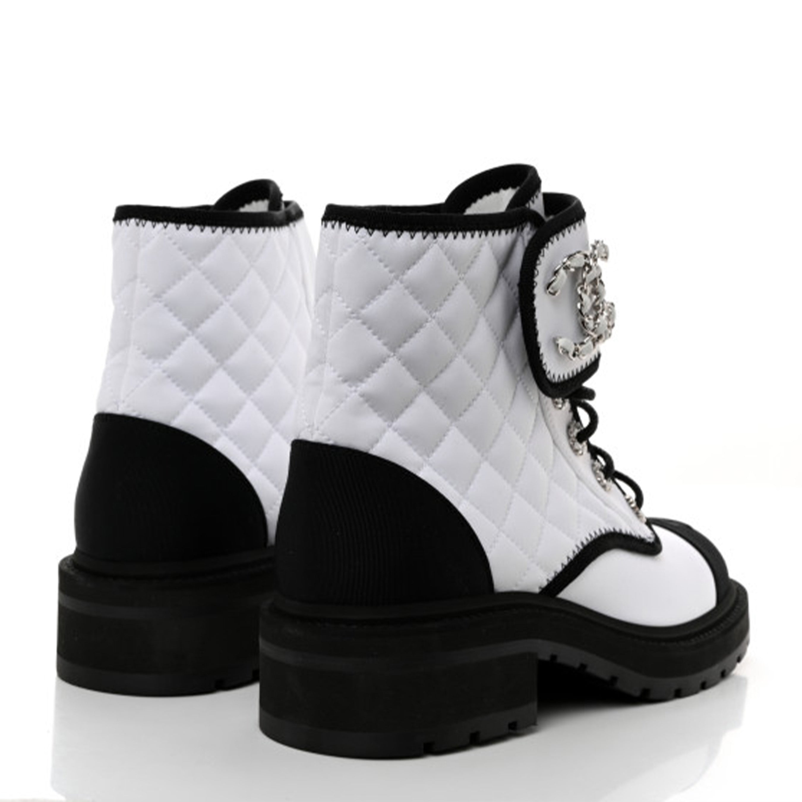 Chanel Combat Stiefel