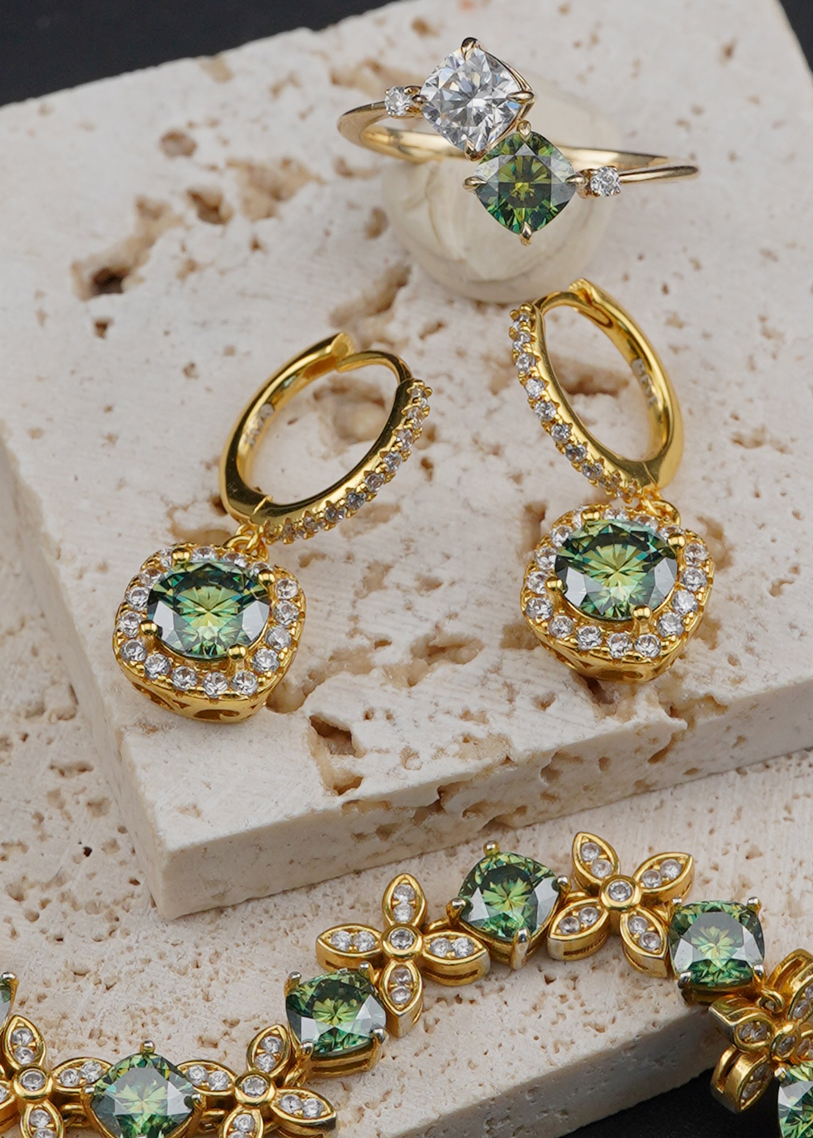Thor Earrings S925 / Moissanite