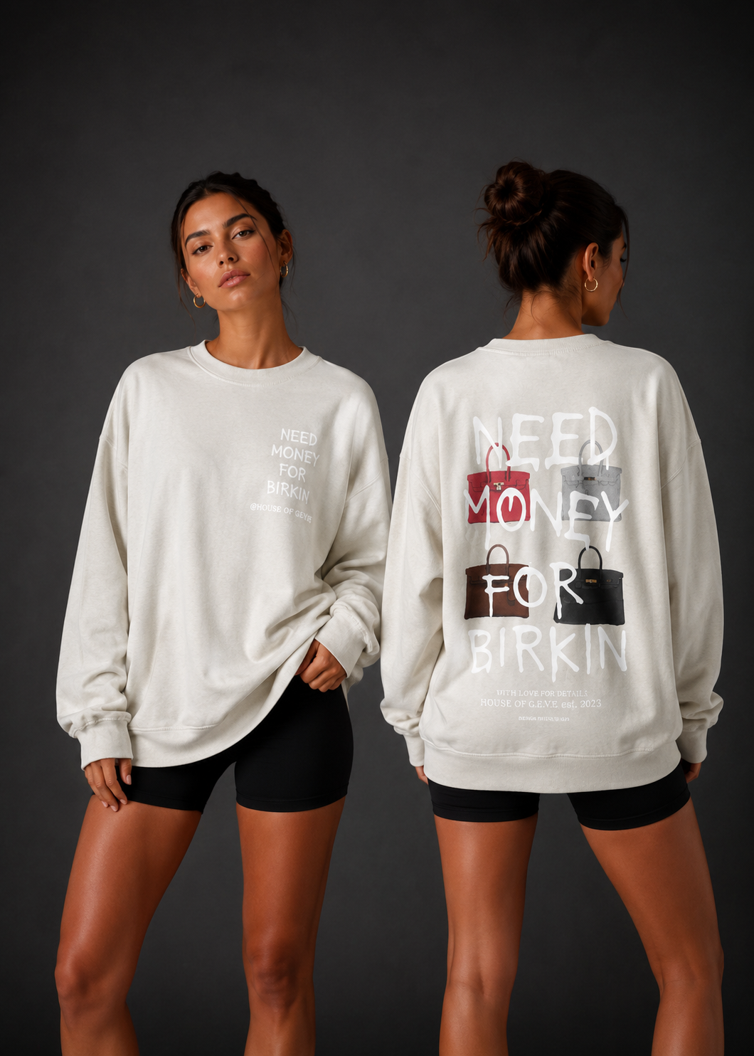 G.EVE 2# Kollektion - Longshirt Money