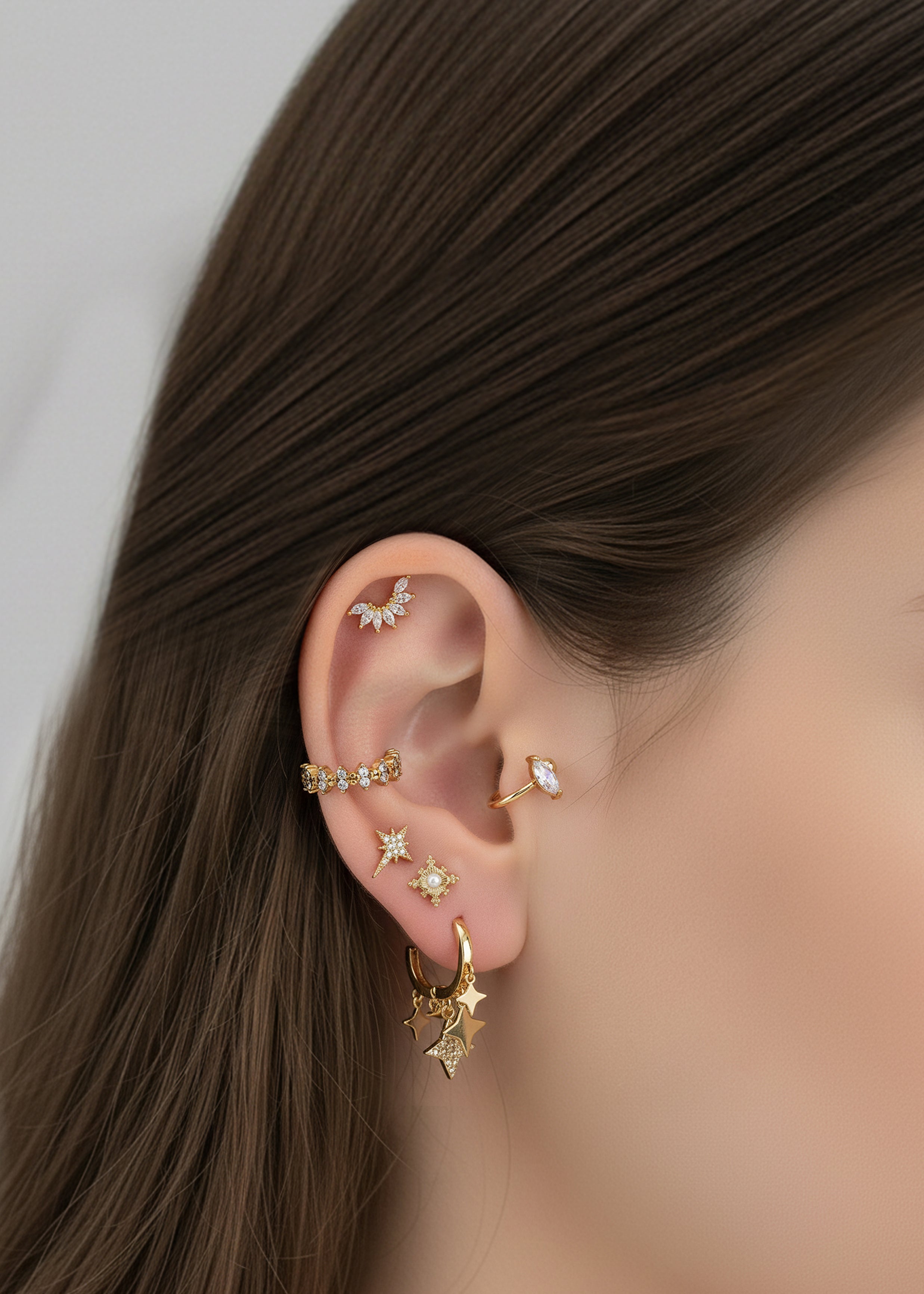 Starry Elegance Earring