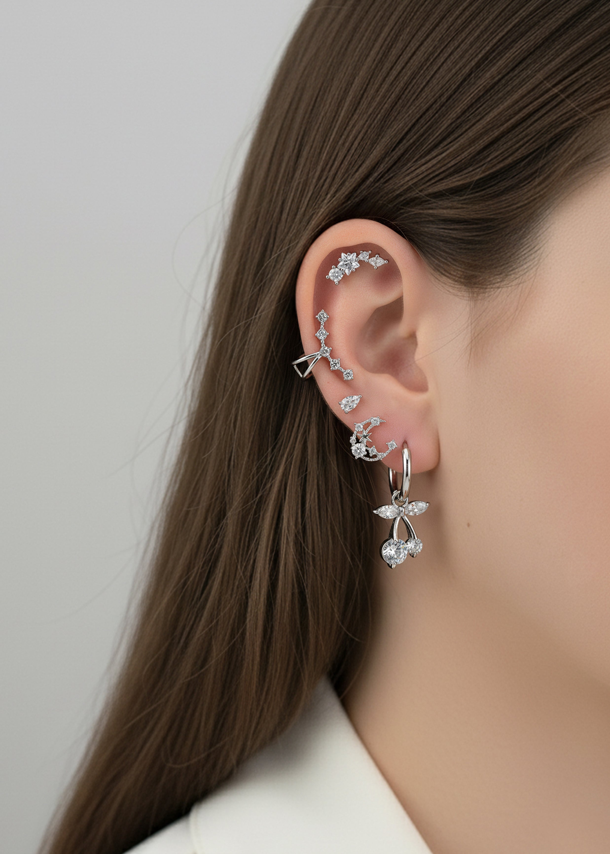 Sparkle Cherry Earring