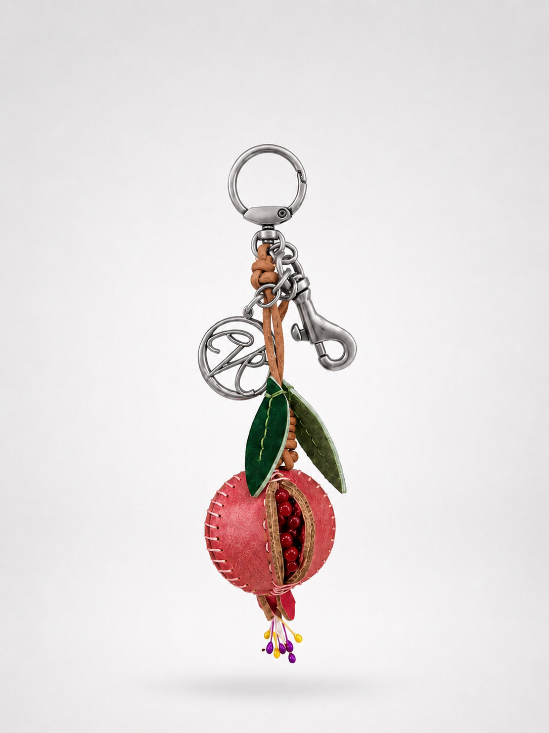 Leder Anhänger Granatapfel G.EVE