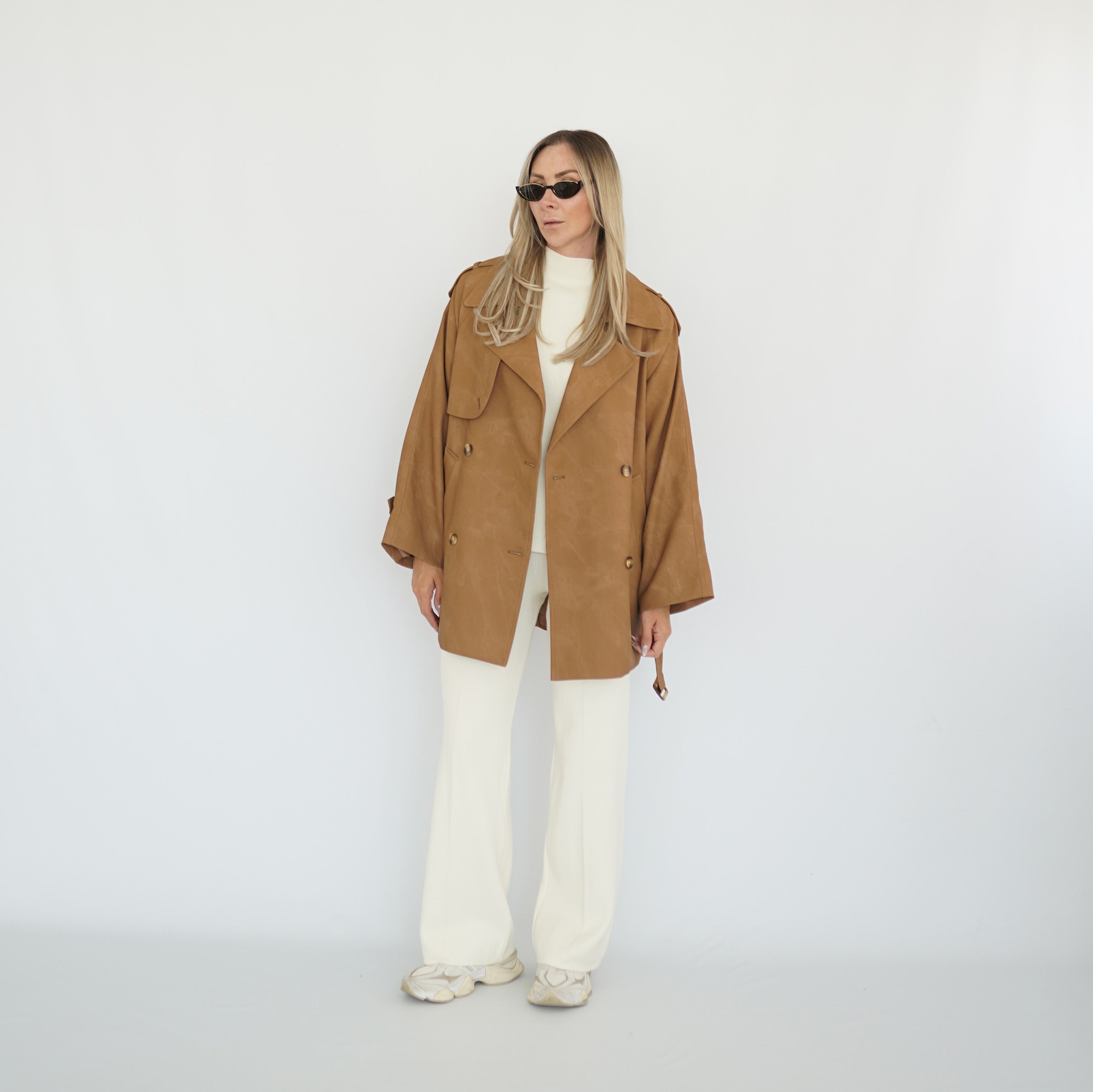 Soft Sand Trenchcoat