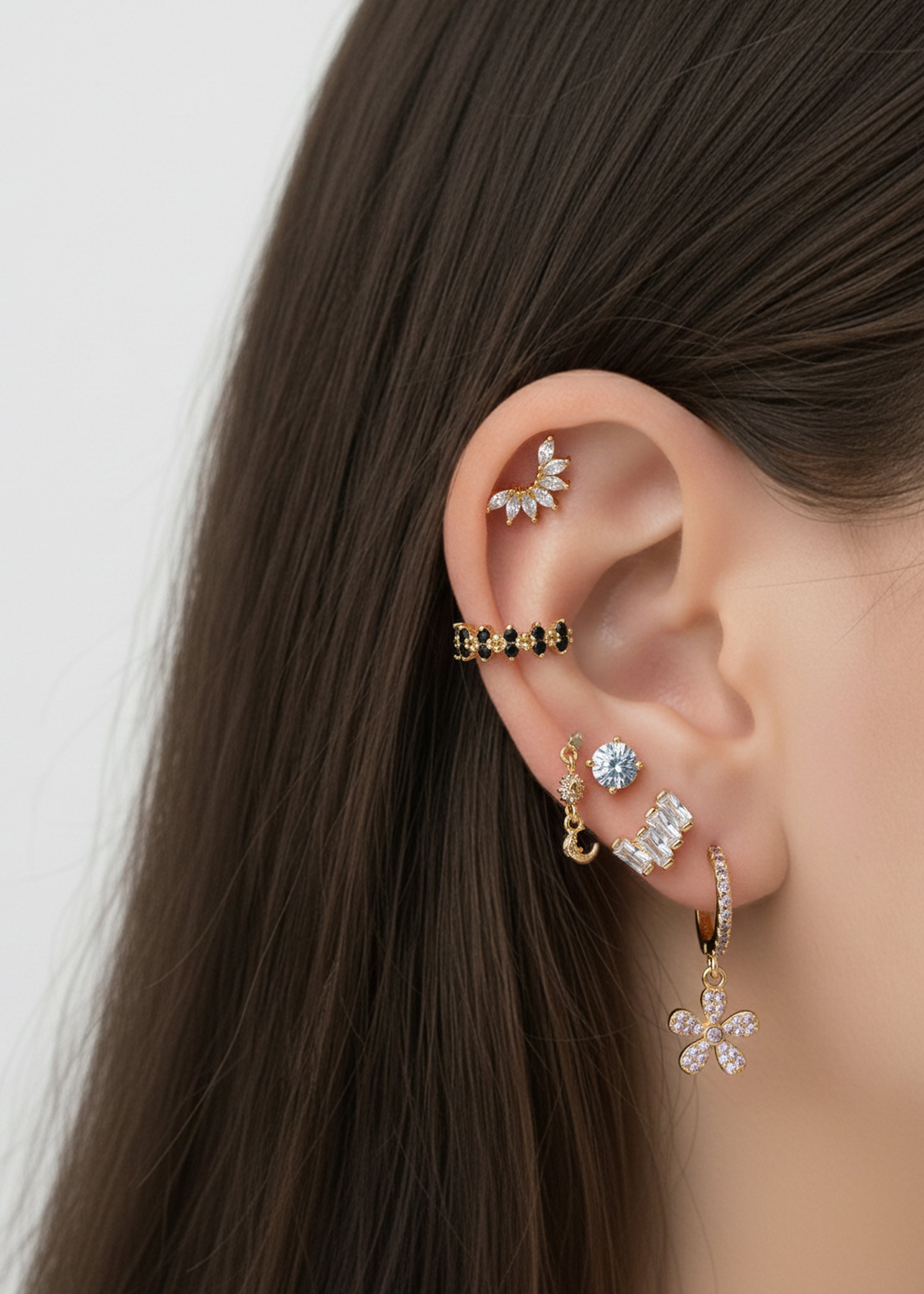 Ivory Spark Earring