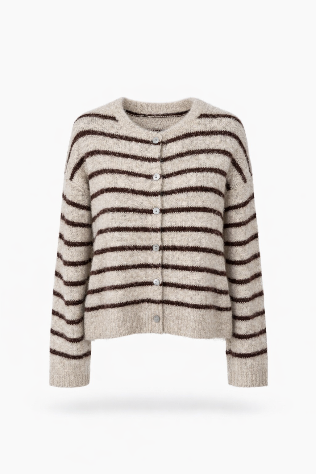 Streifenstrick-Cardigan Soft