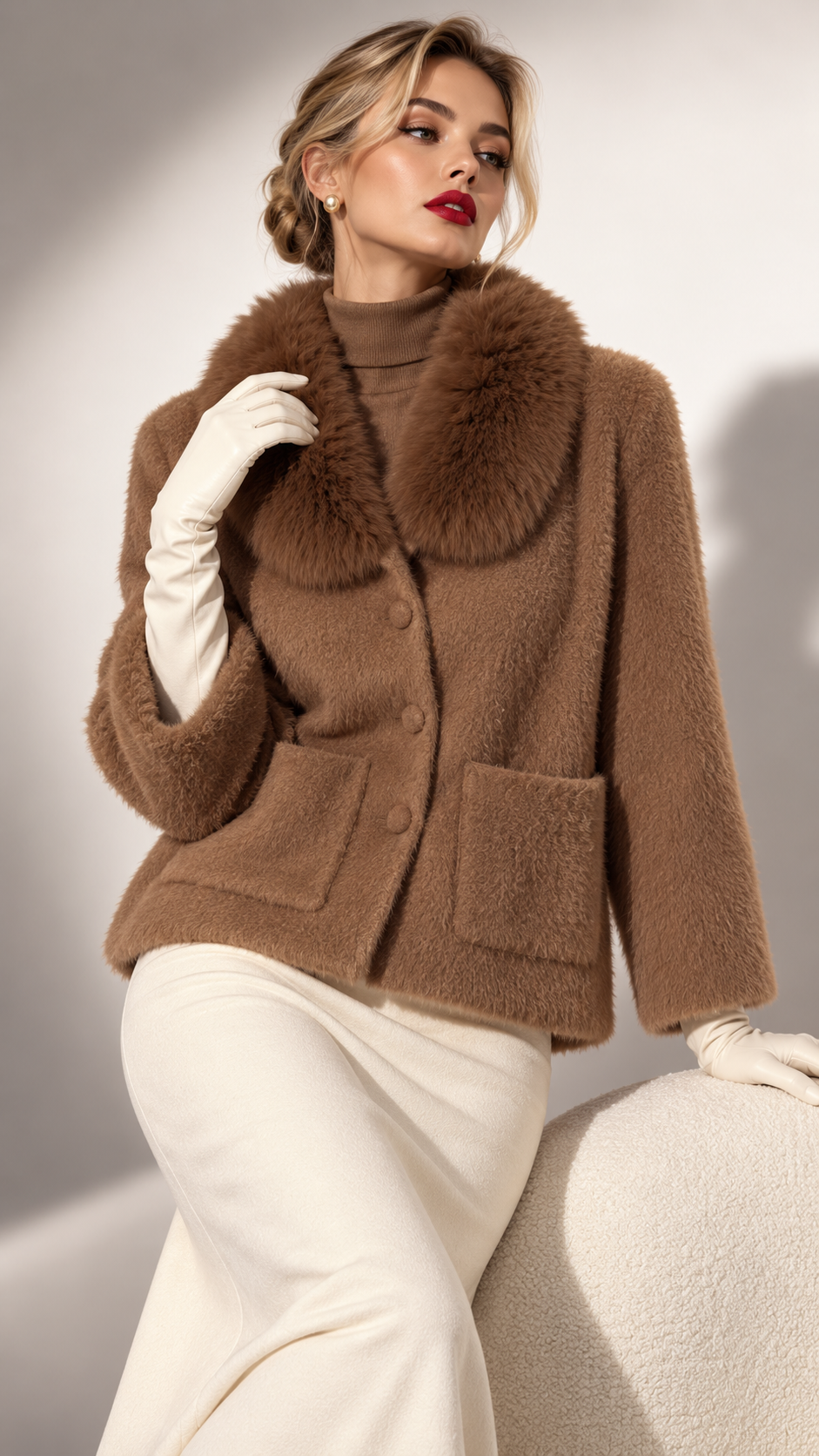 Herbst Collection | Jacke Vanille