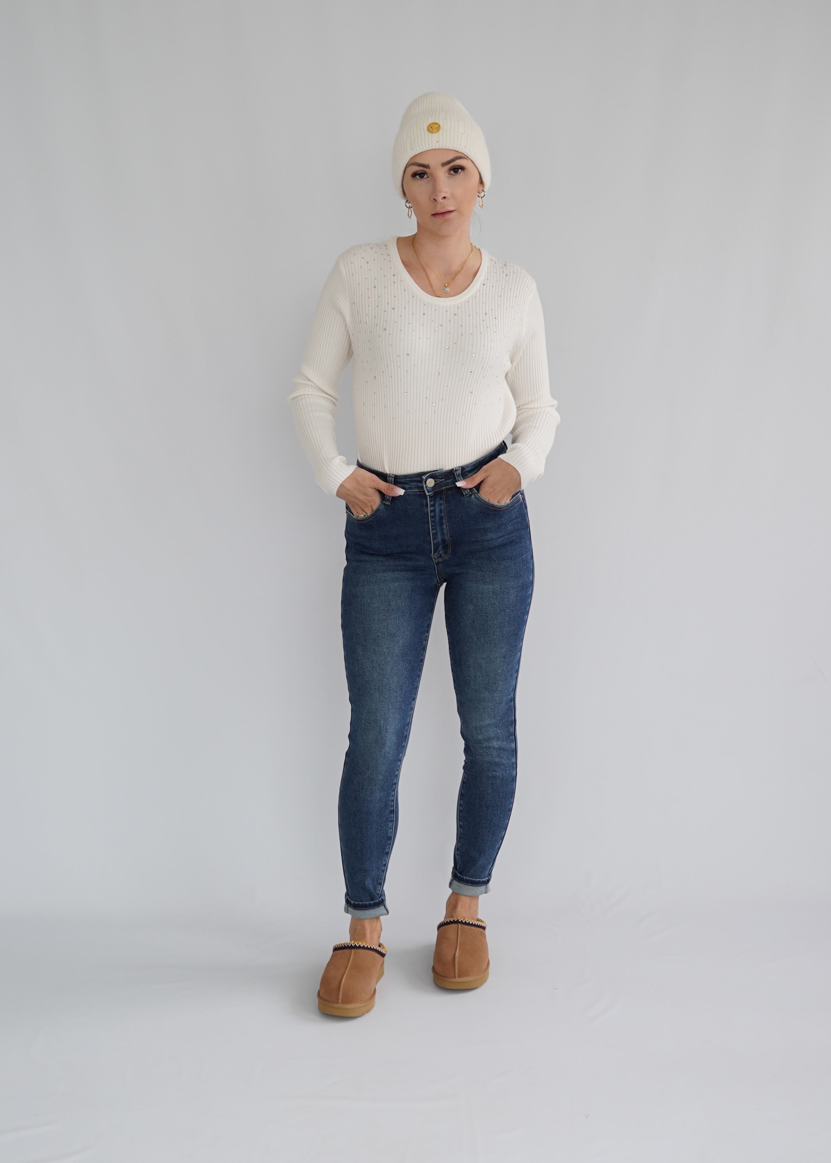Weiche Skinny Jeans