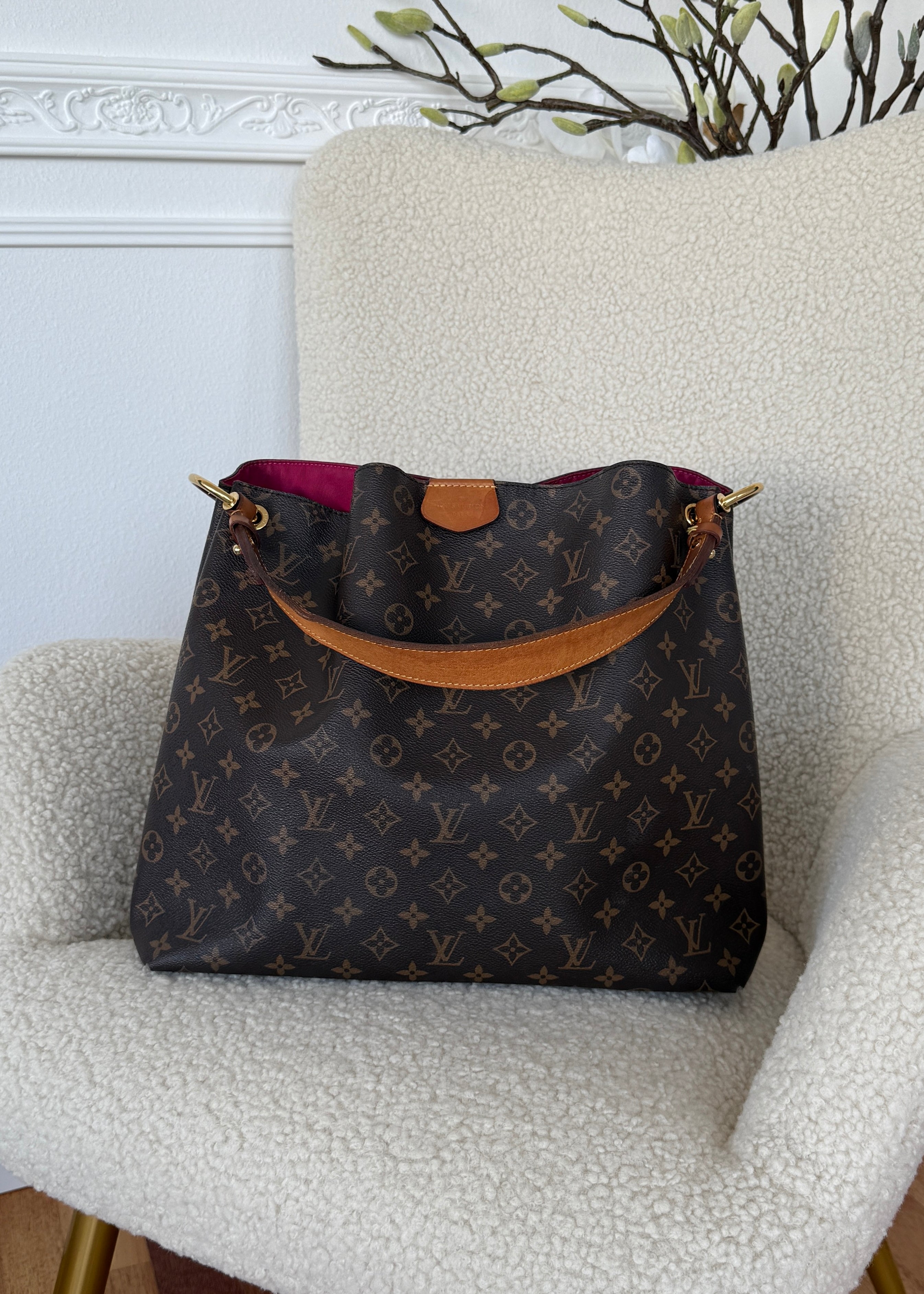 Louis Vuitton Graceful MM Tote Bag