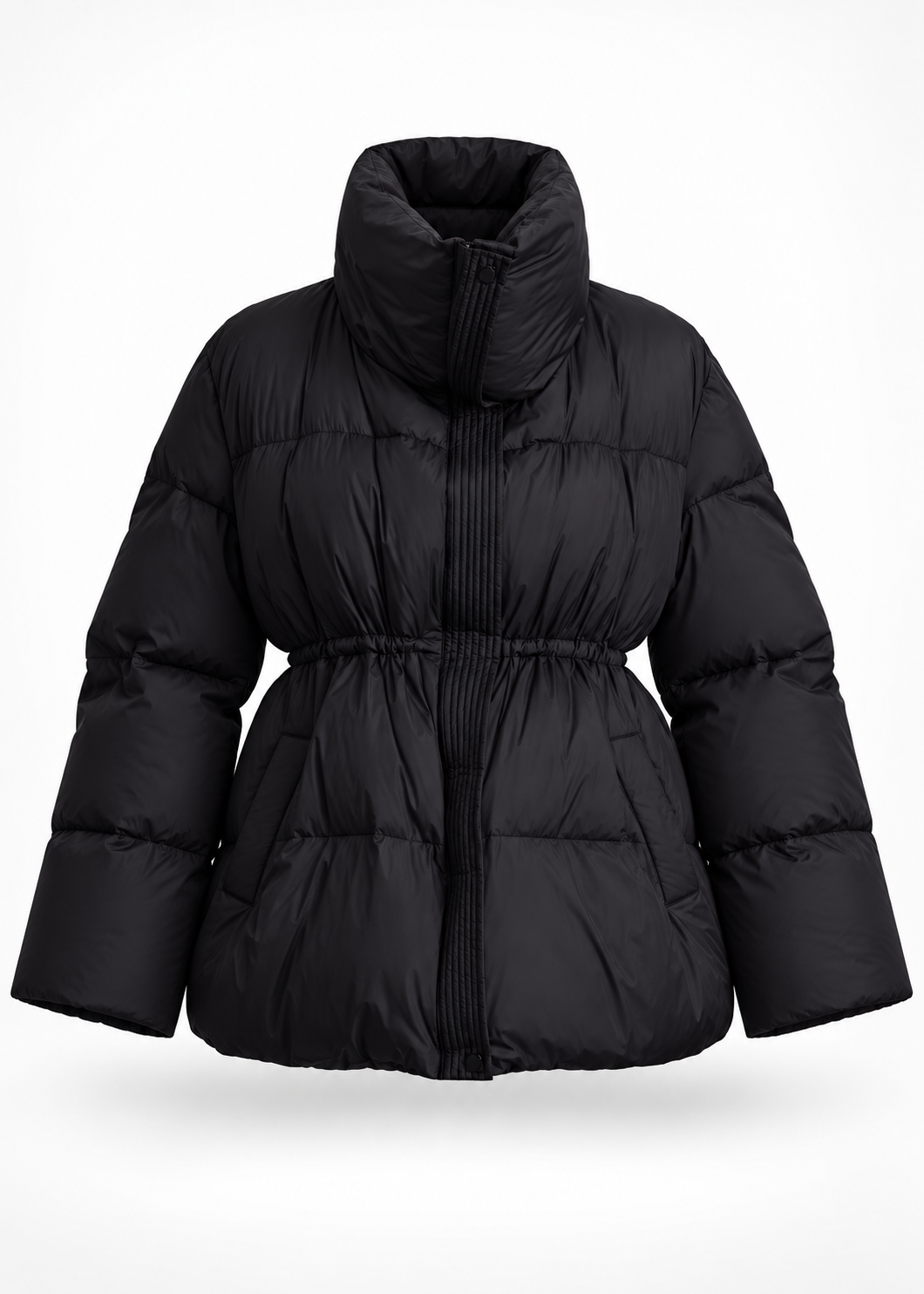 Dark Blossom Daunen Jacke