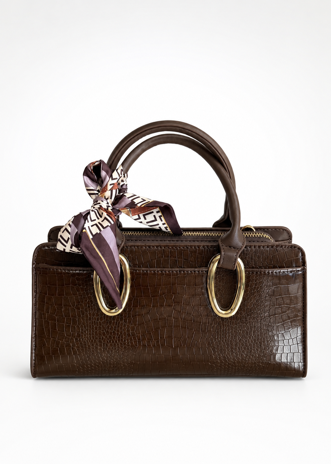 Bag Kroko mit Tuch