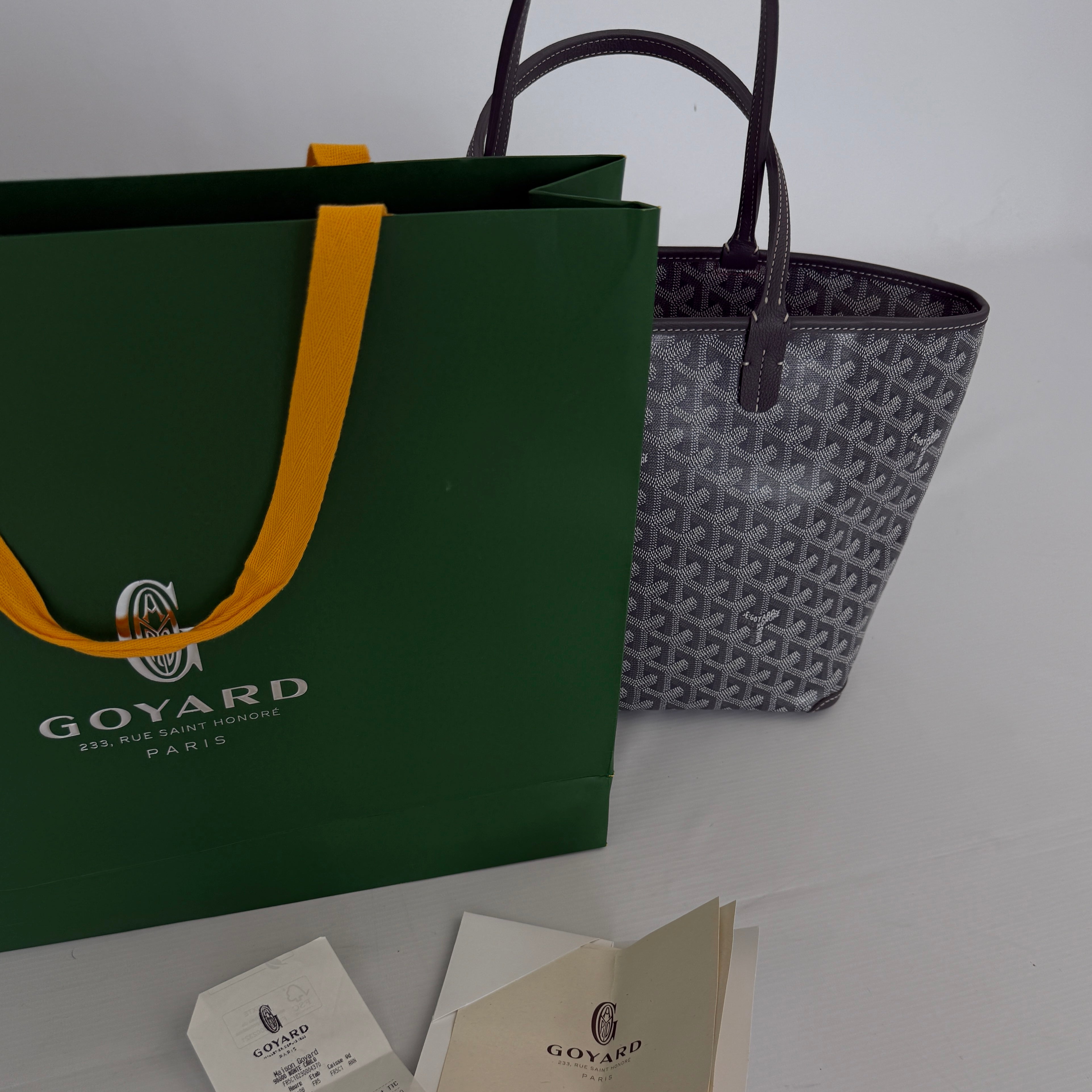 Goyard Artois PM Bag Grey