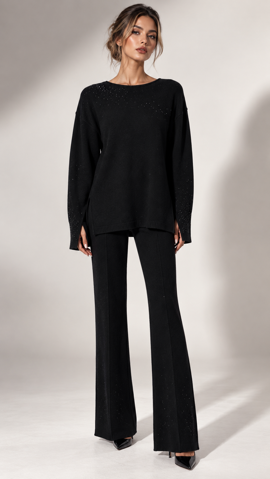 Herbst Collection | Glitzer Strick Set
