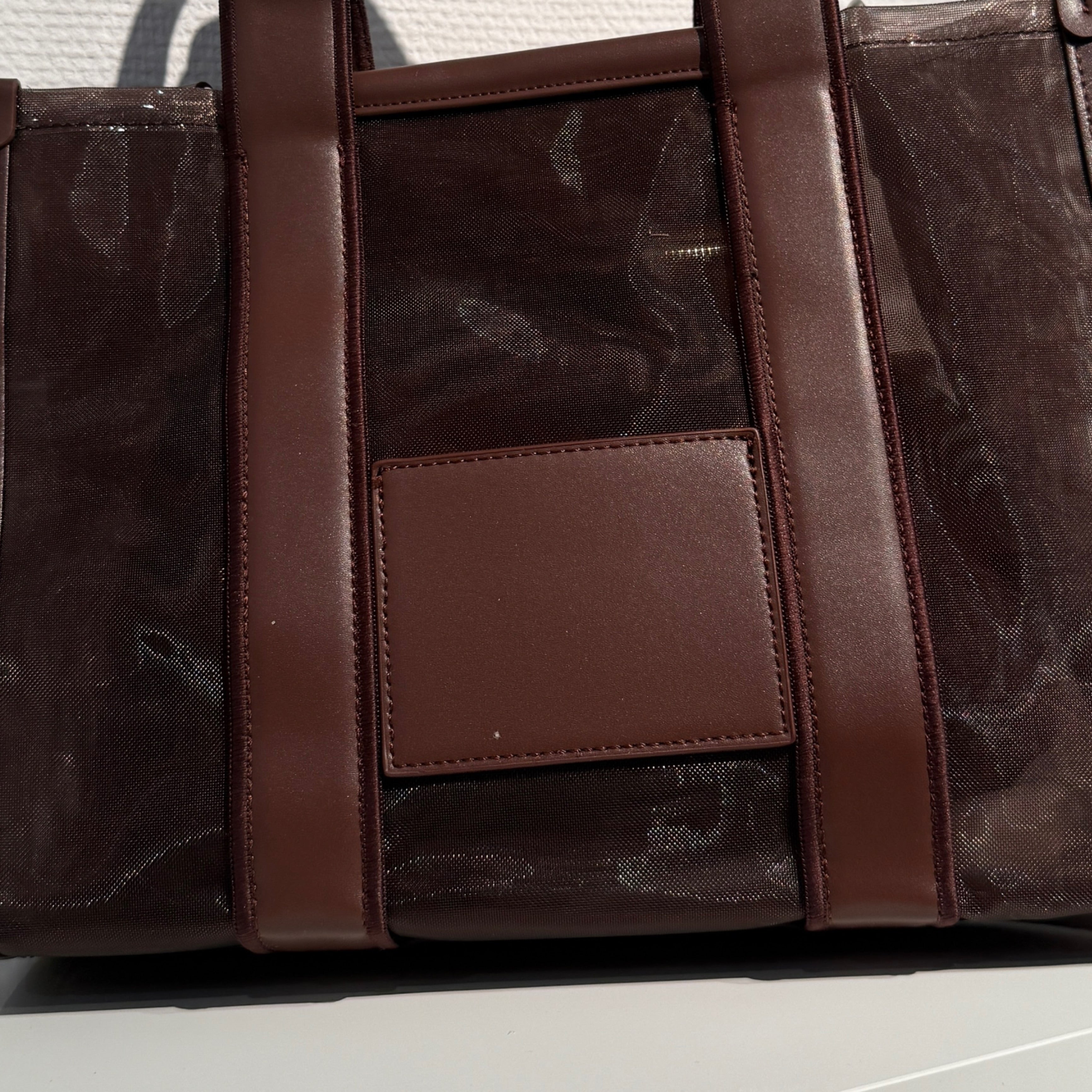Tasche transparent