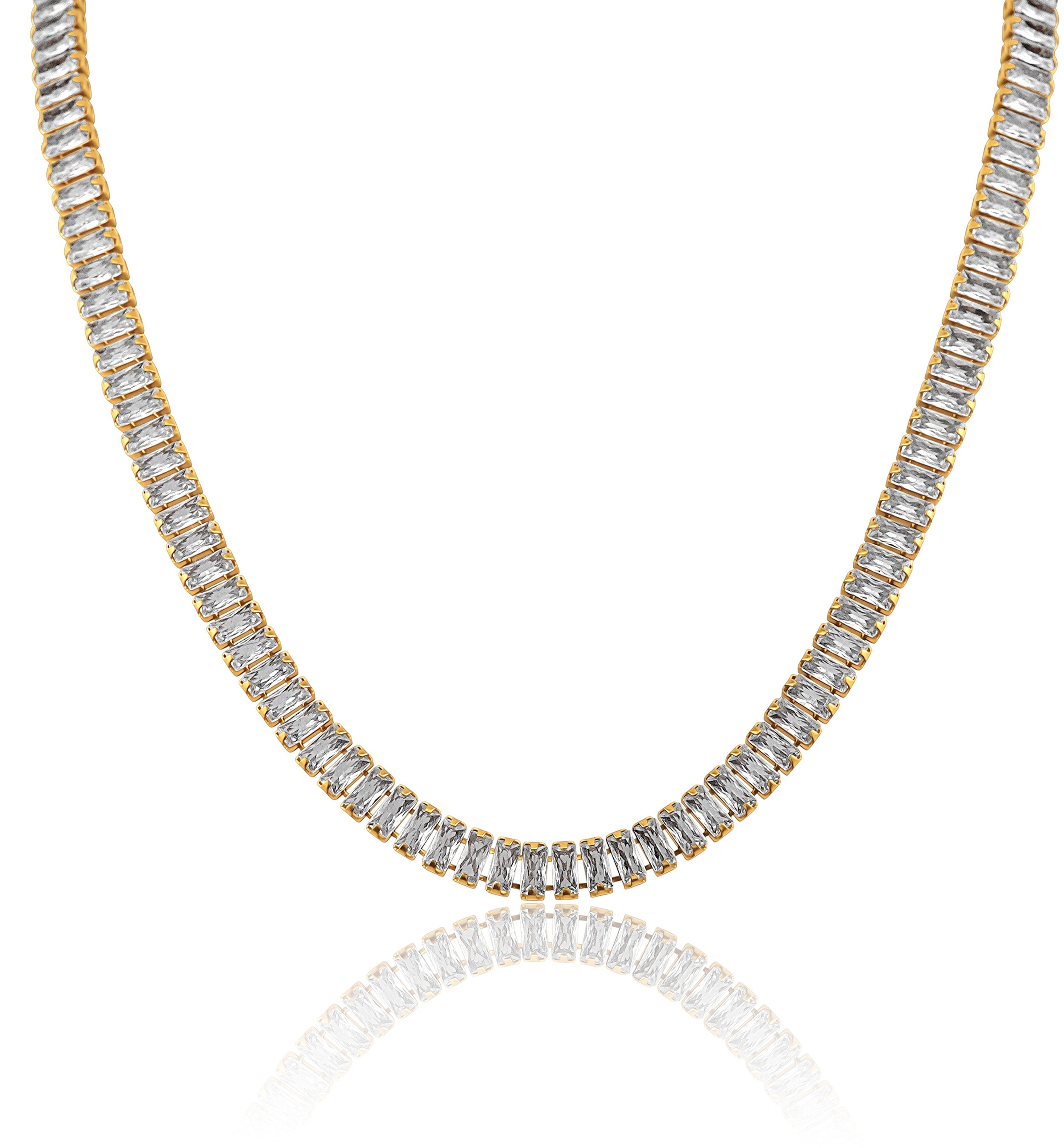 Crystal Chain Gold