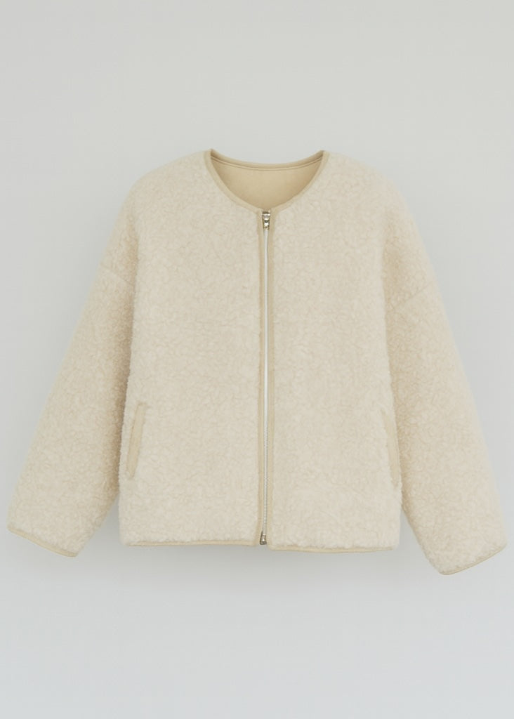 Teddy Zip Jacke