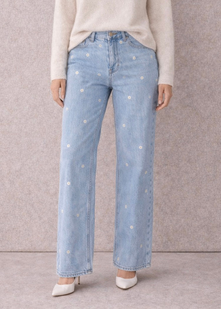 Blumen Jeans