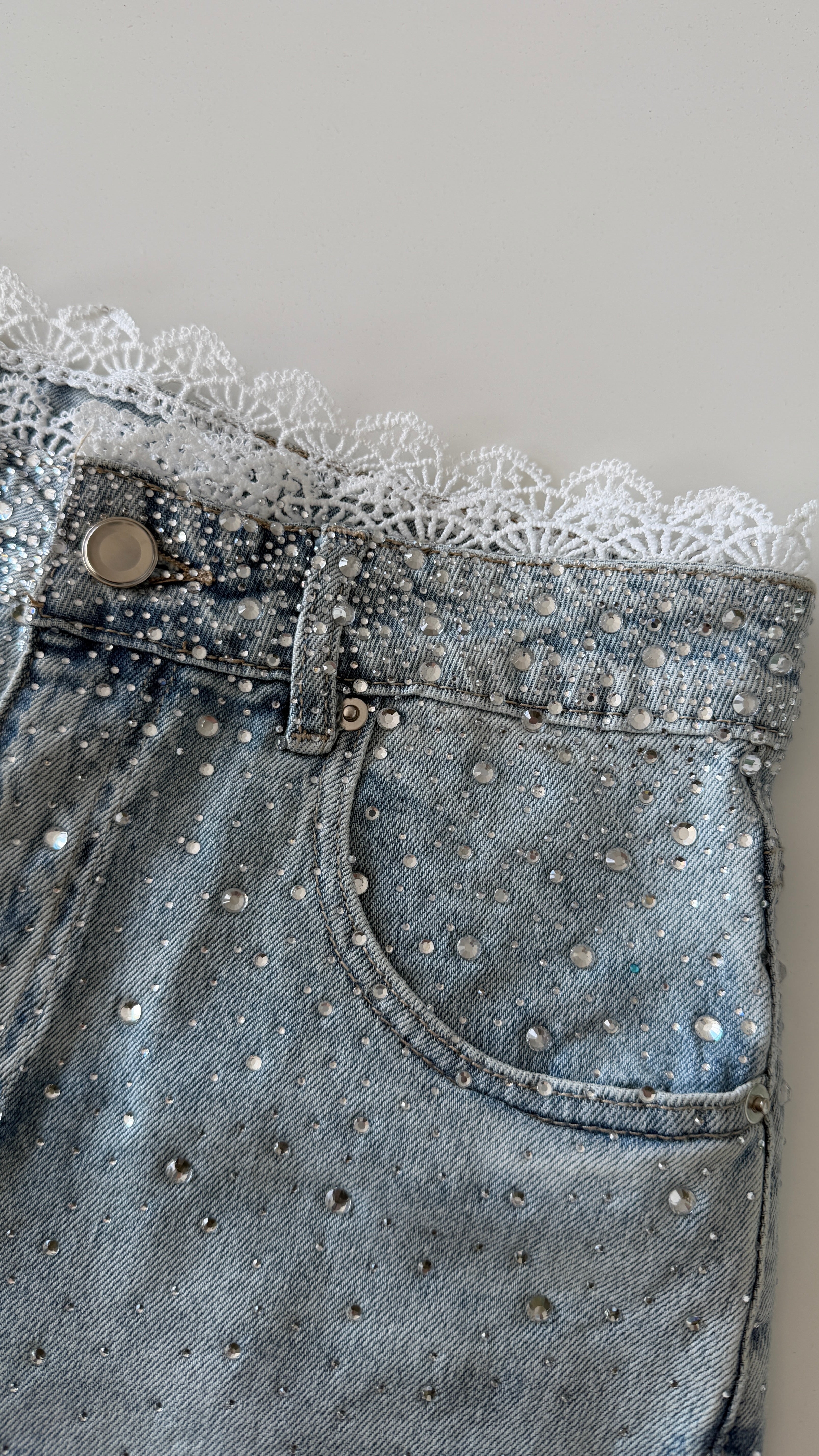 Glitzer Shorts