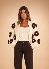Blumen Cardigan (HANDMADE)