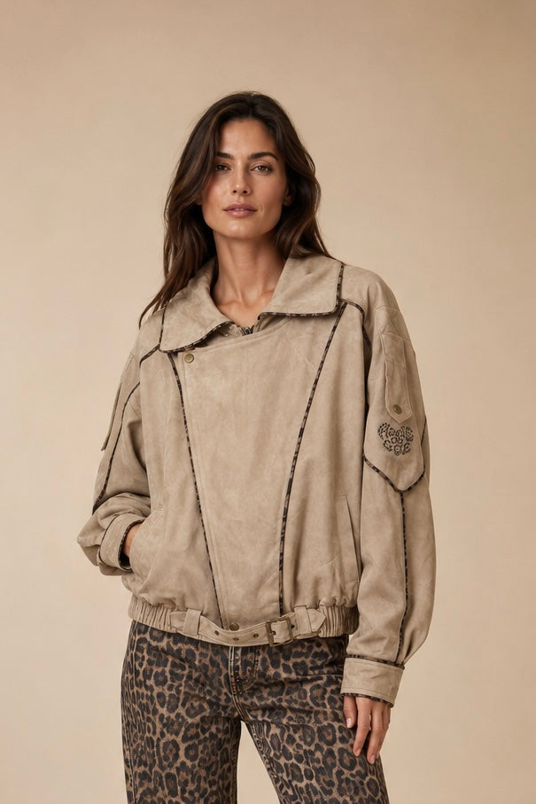 Wildleder Optik Jacke| Herbst Collection 2026