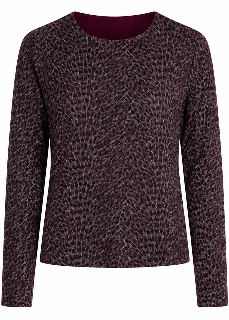Zebra Glitzer Oberteil | Herbst Collection 2026