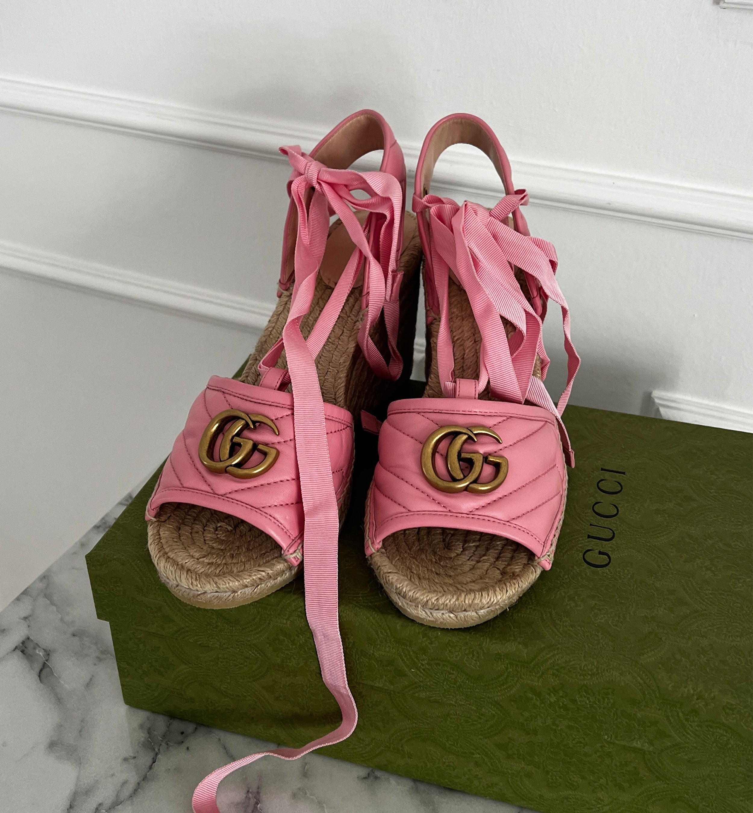 Gucci Espadrilles Pink 40