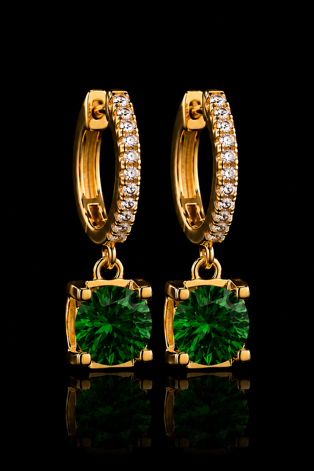 G.EVE Diamonds Herz Earrings