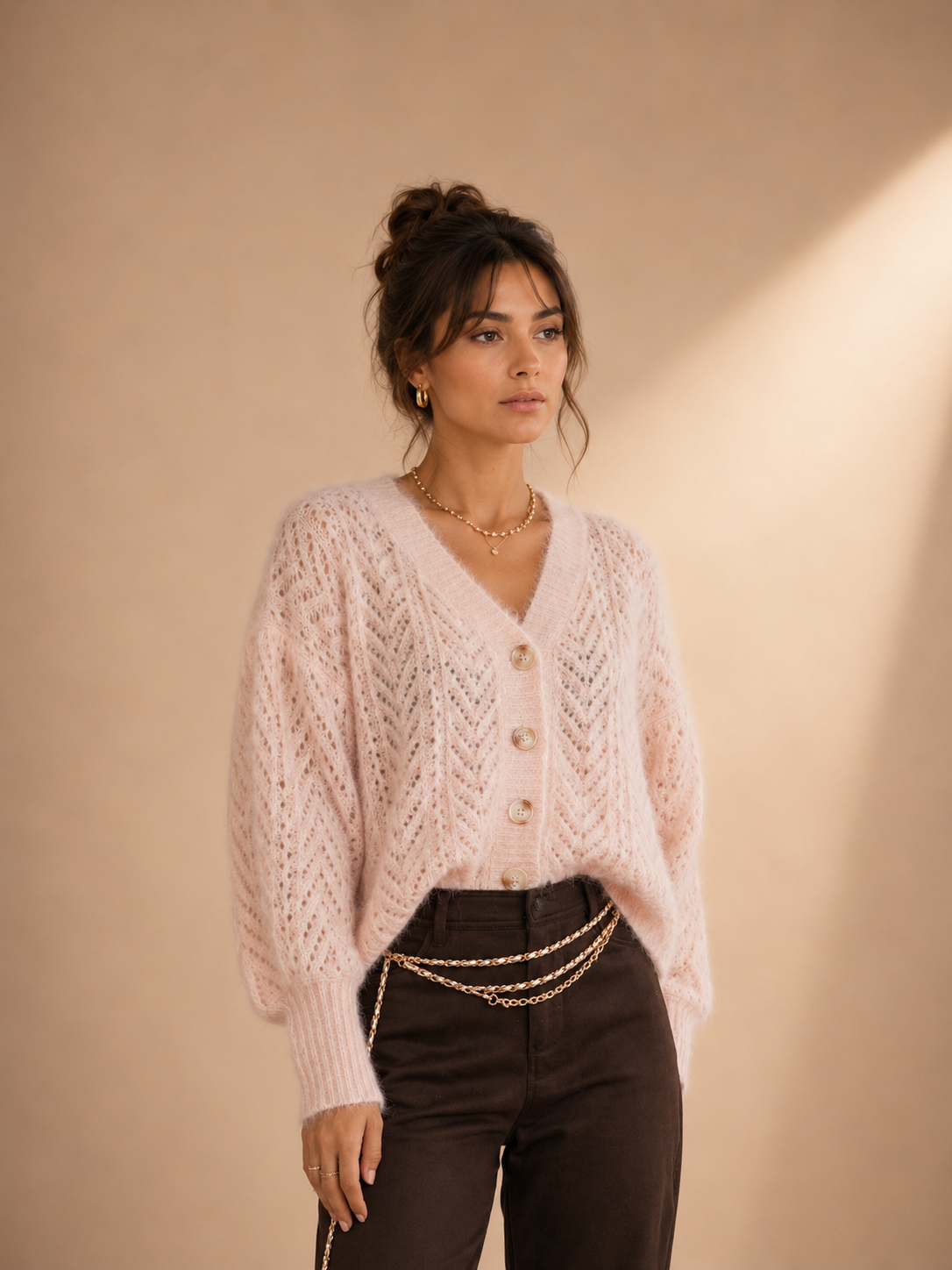 Basic Strick Pullover in verschiedenen Farben