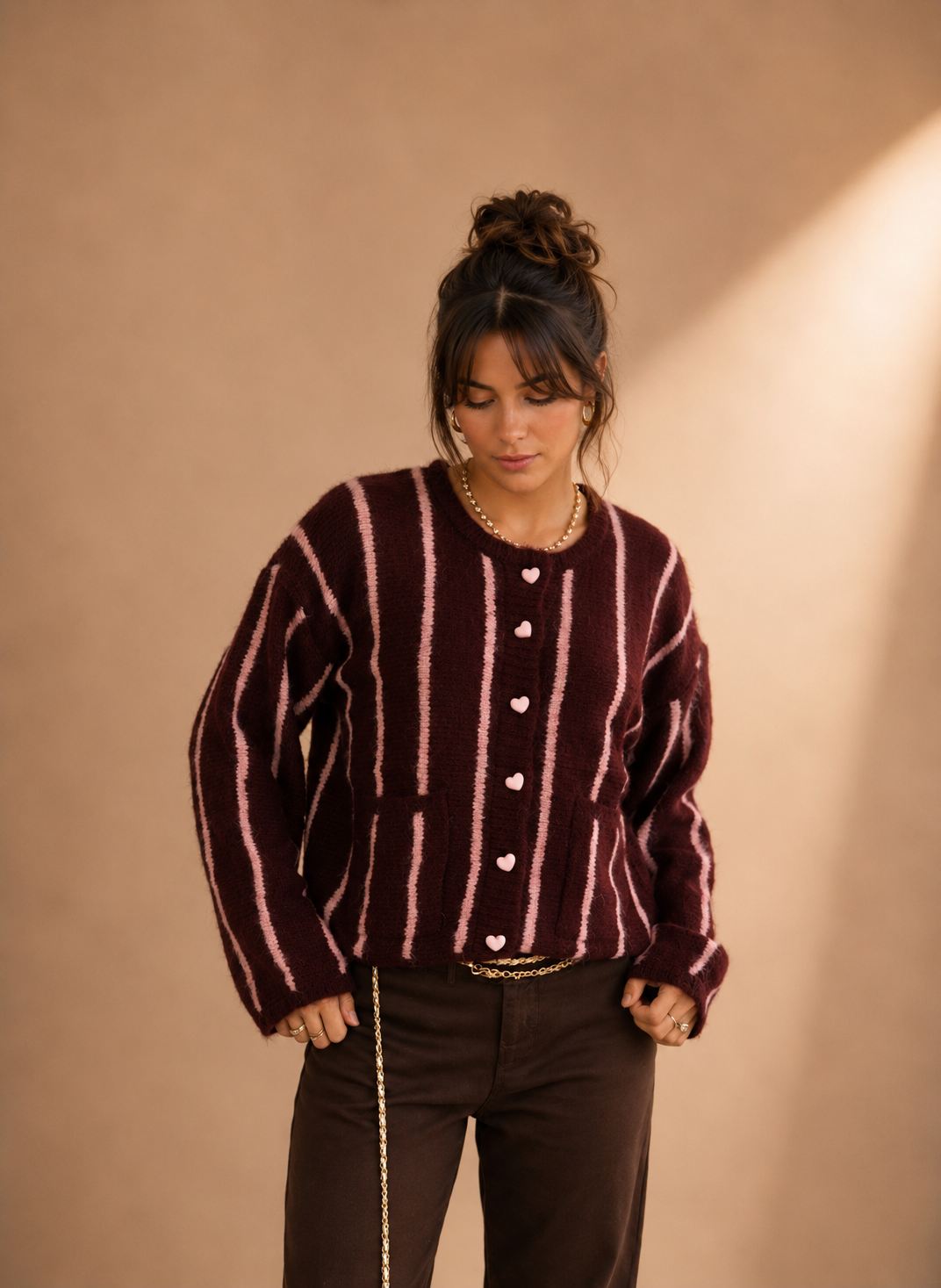 Herz Pullover in verschiedenen Farben