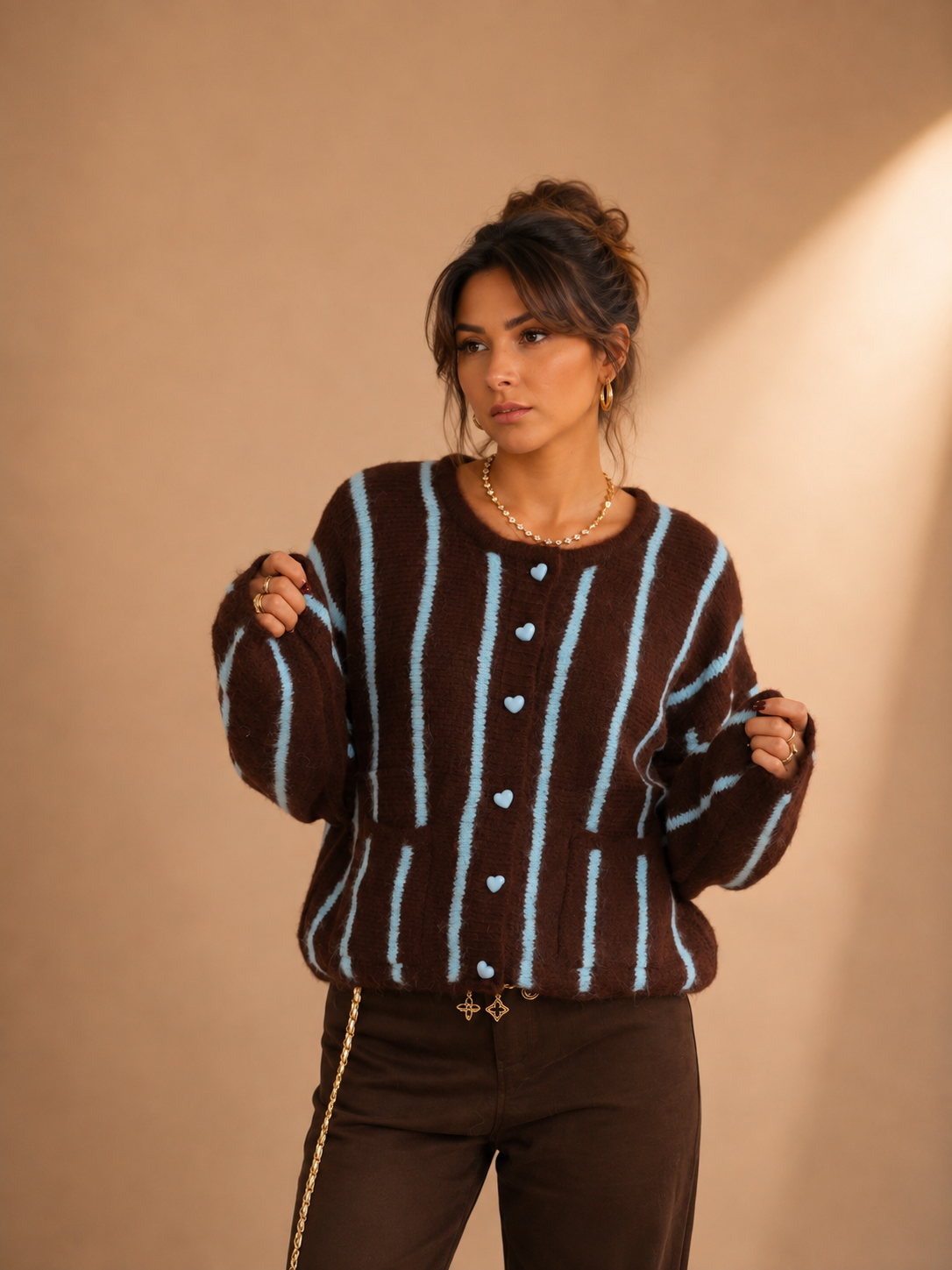 Herz Pullover in verschiedenen Farben