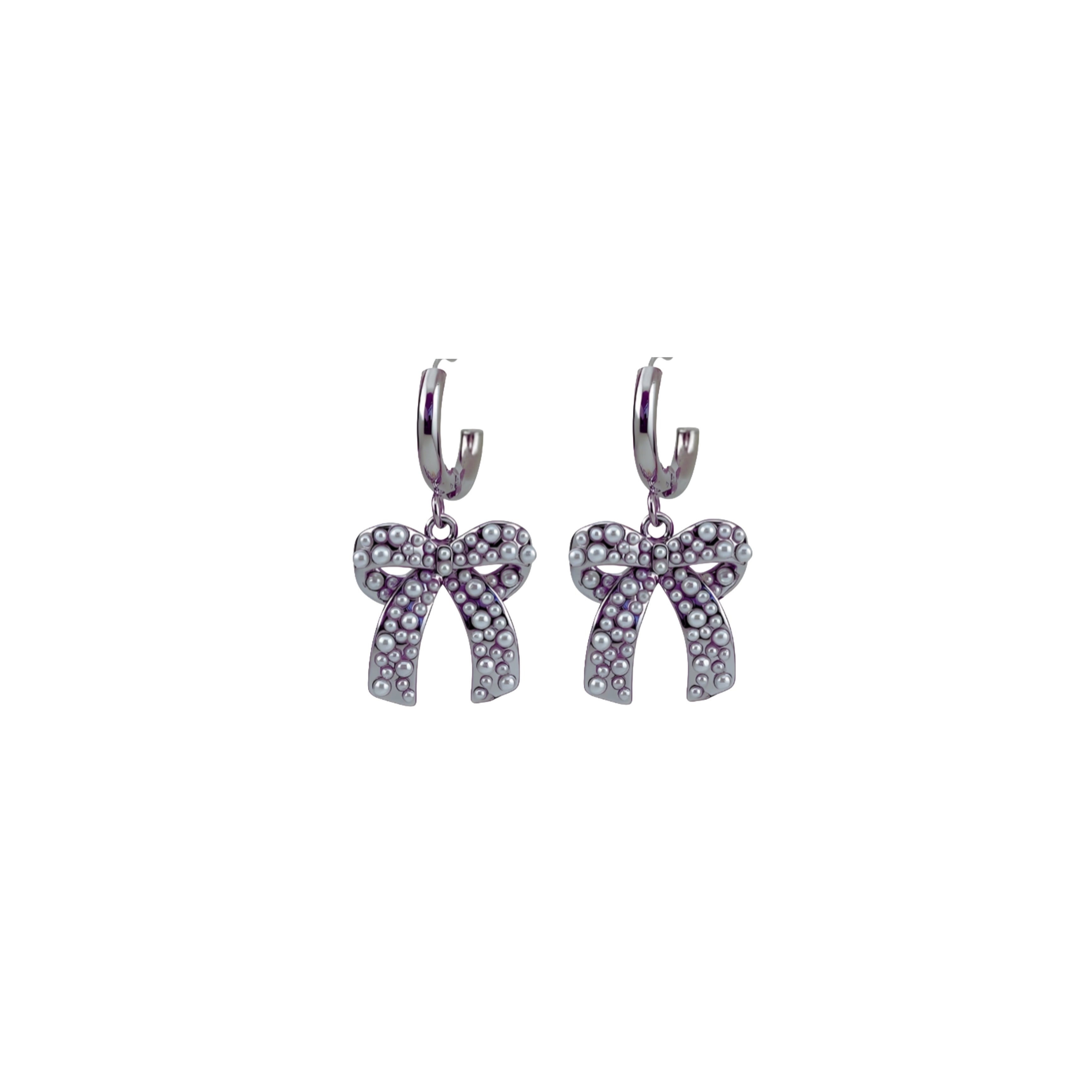 Silver Whisper Earring