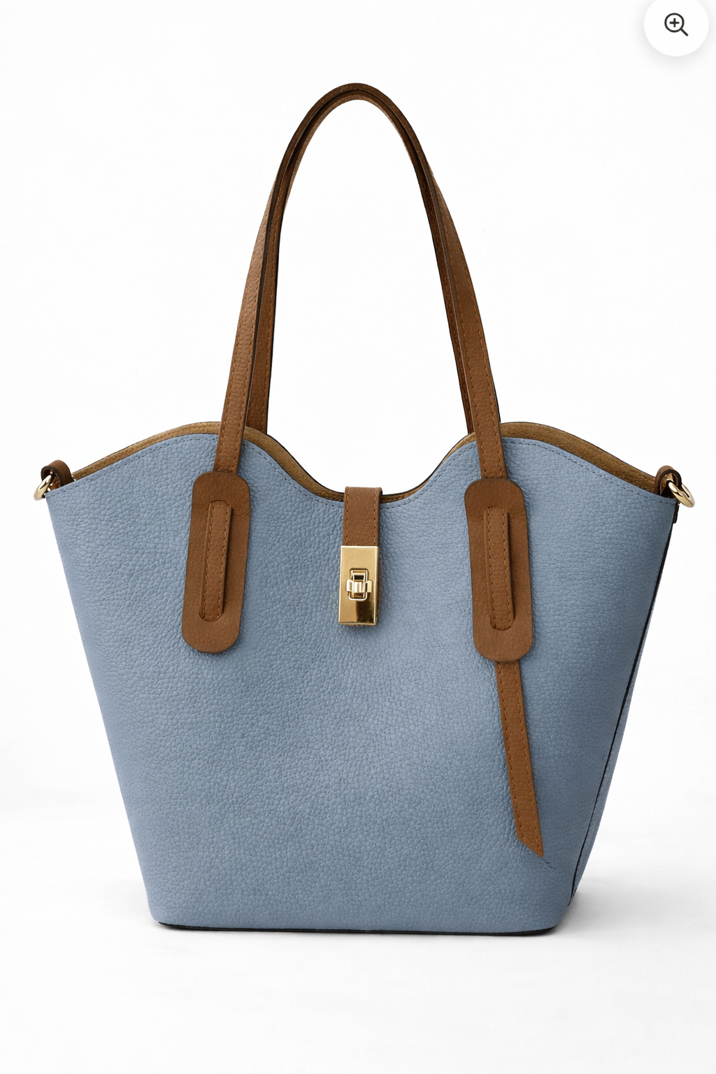 Plor Bag Leder mit Tuch und Anhänger