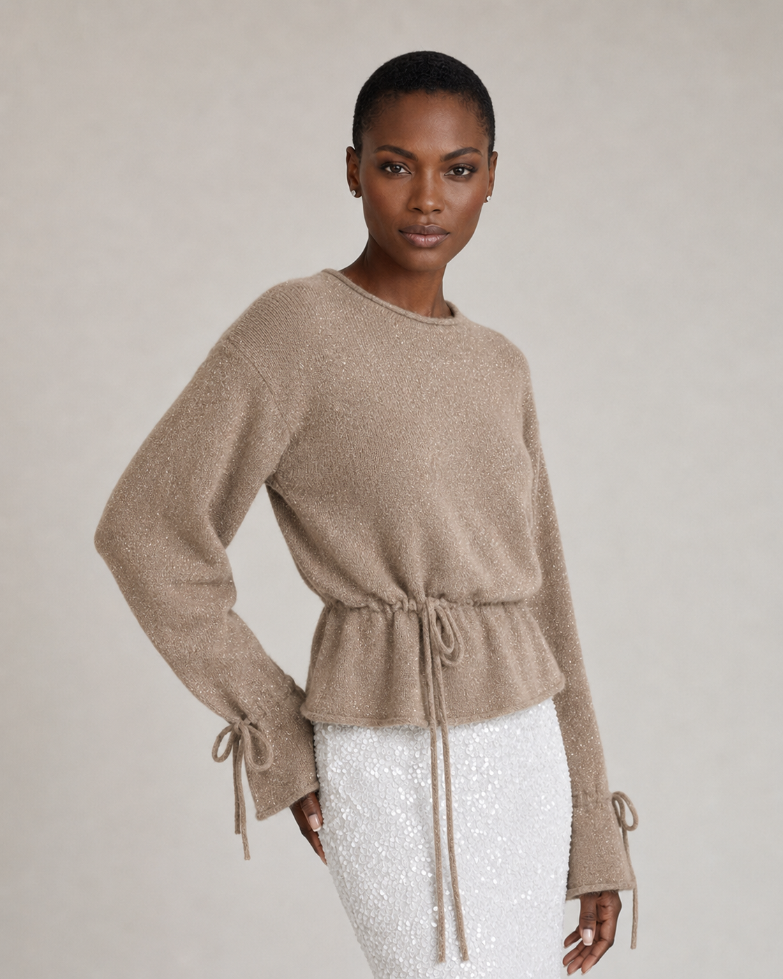 Glitzer Pullover