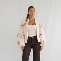Blumen Cardigan (HANDMADE)