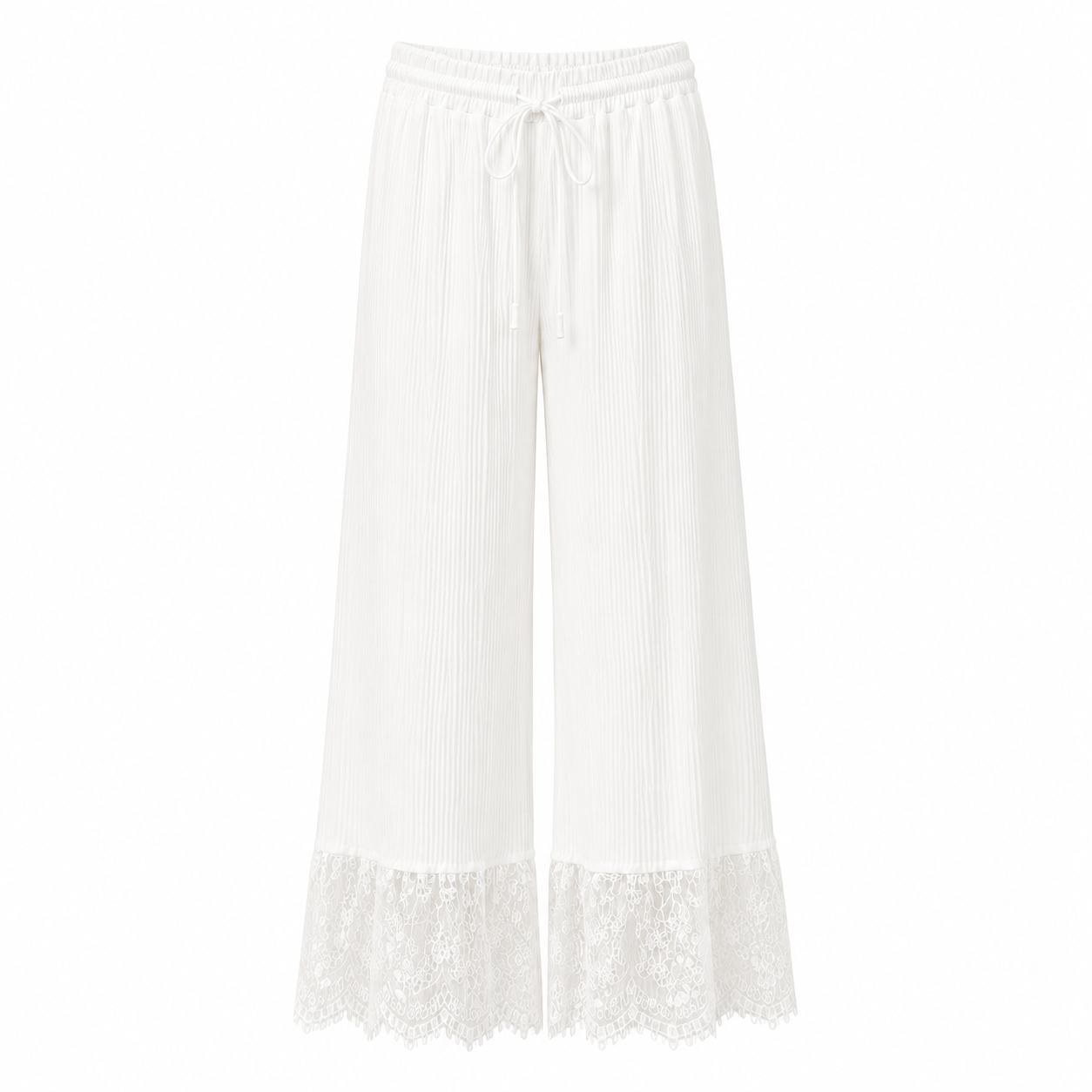 Pullover H und Spitzen Hose